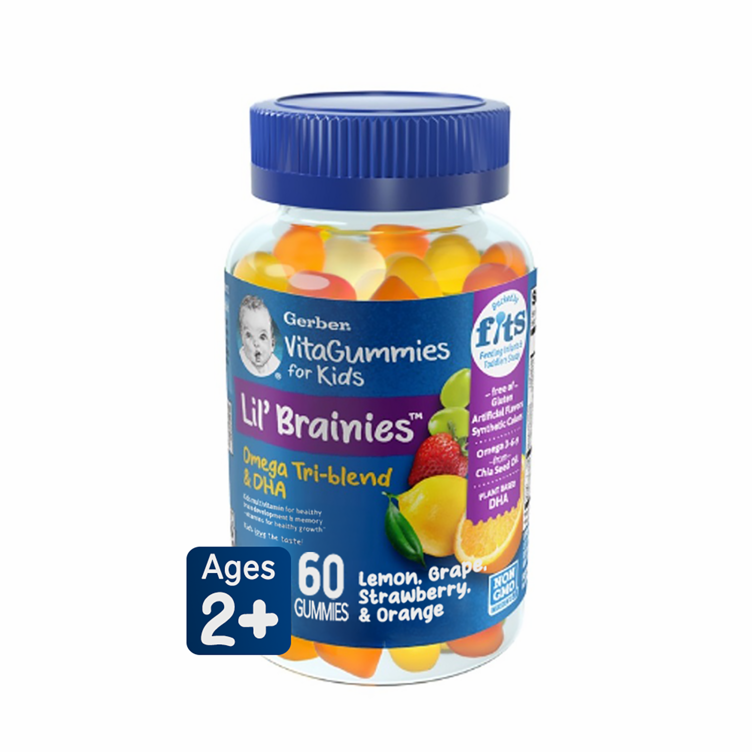 Vitaminas Vitagummies Brainies GERBER 180 G