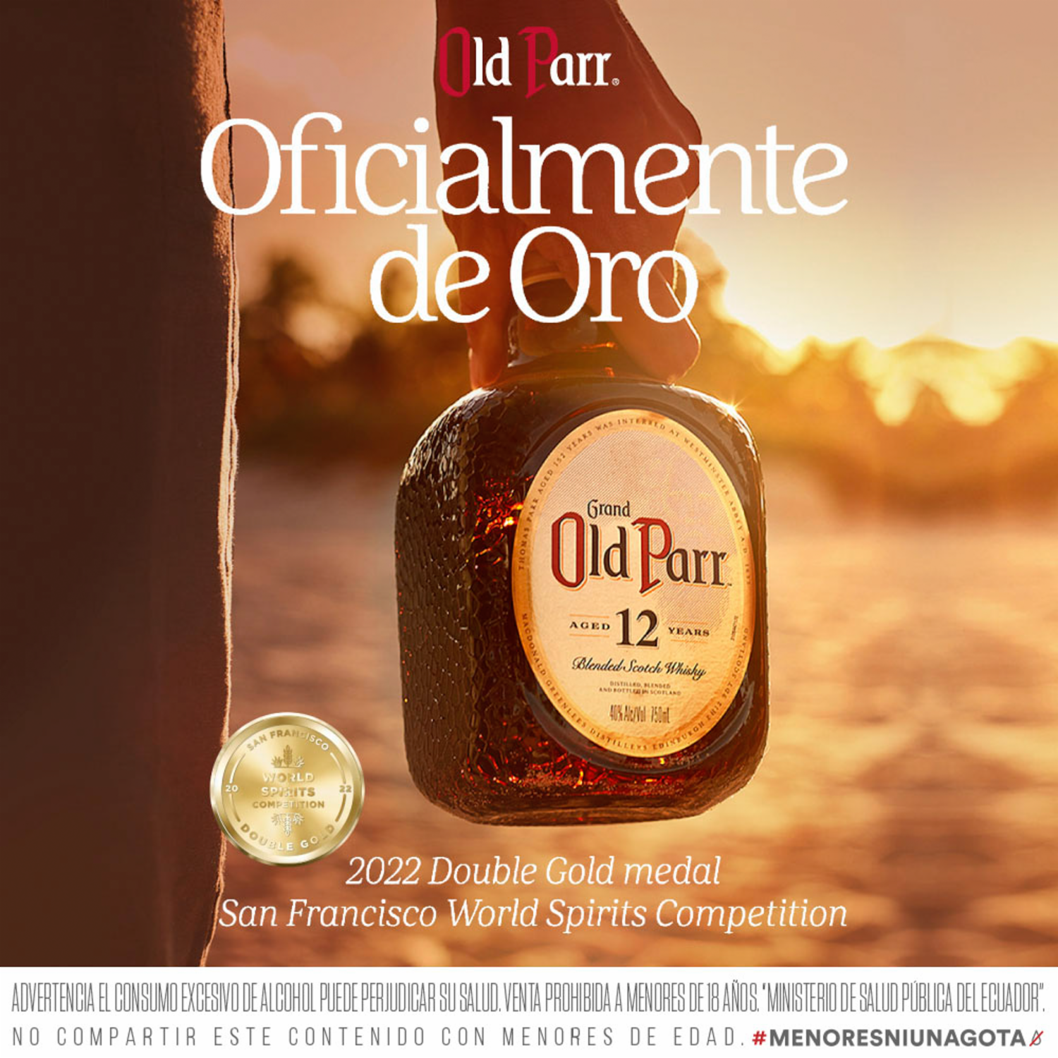 Whisky Blended OLD PARR 750 Ml