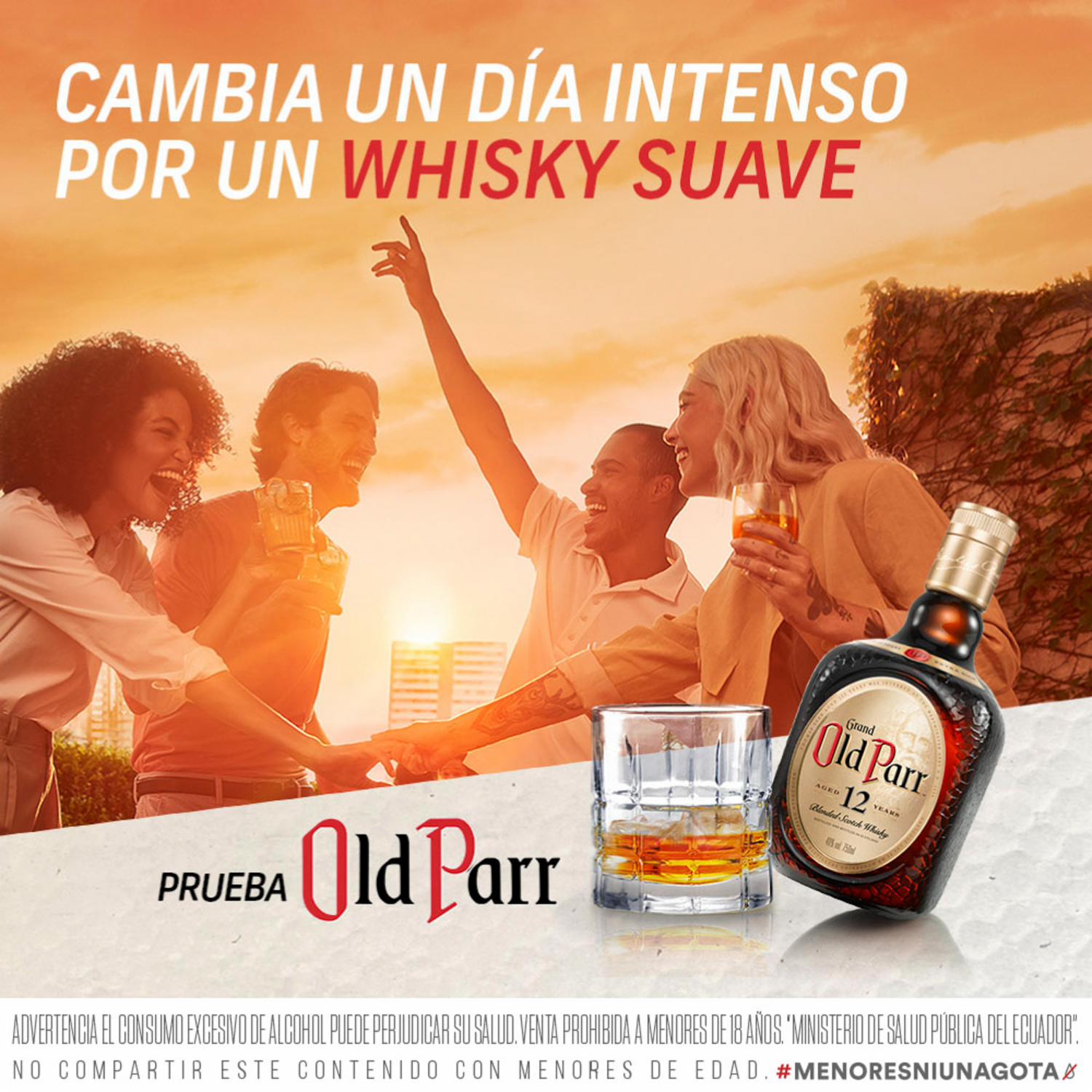 Whisky Blended OLD PARR 750 Ml
