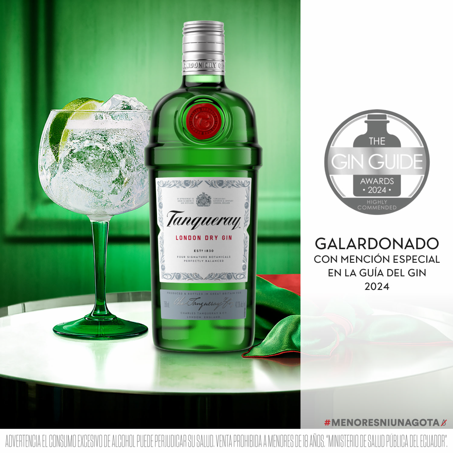 Gin Dry TANQUERAY 750 Ml