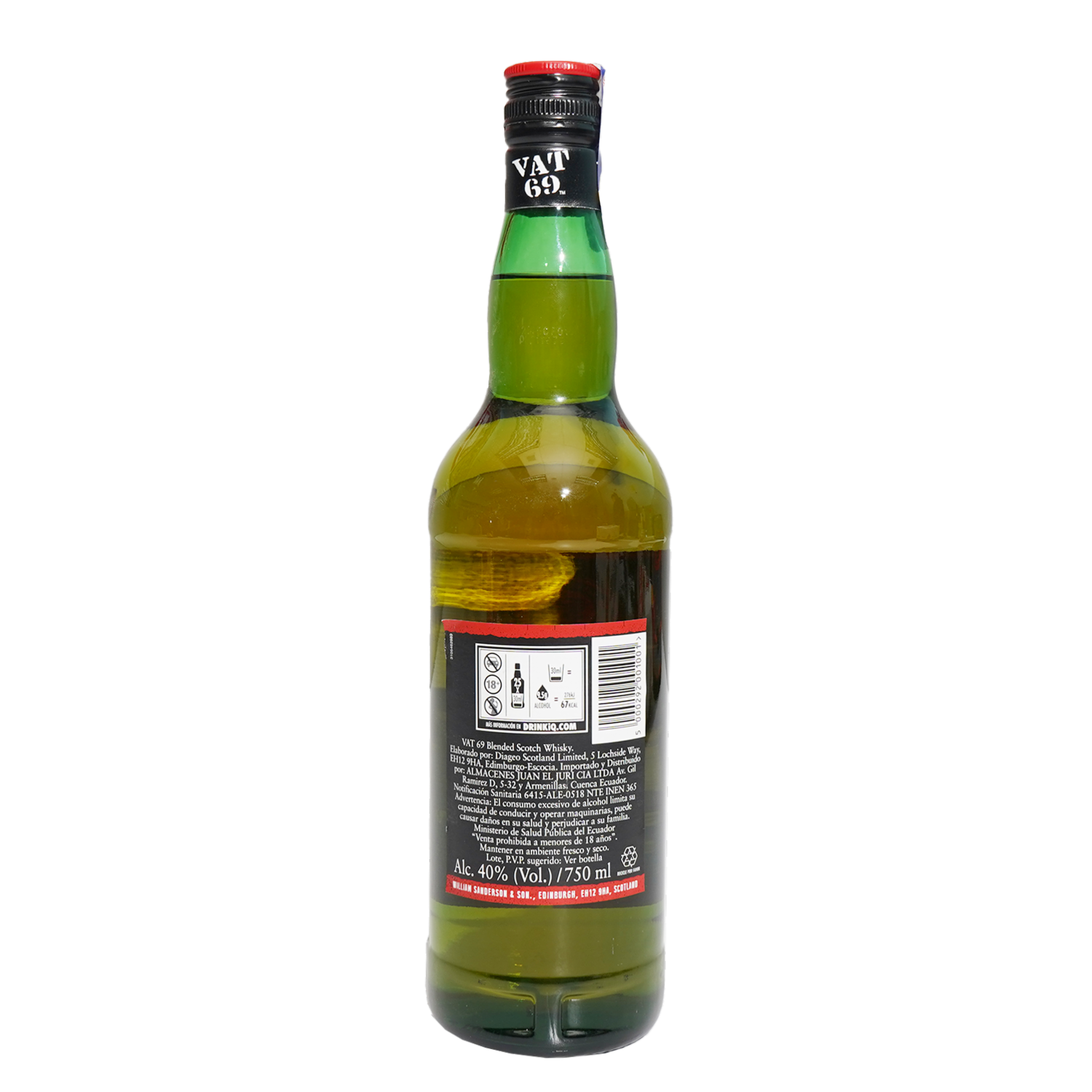 Whisky Escoces VAT 69 750 Ml