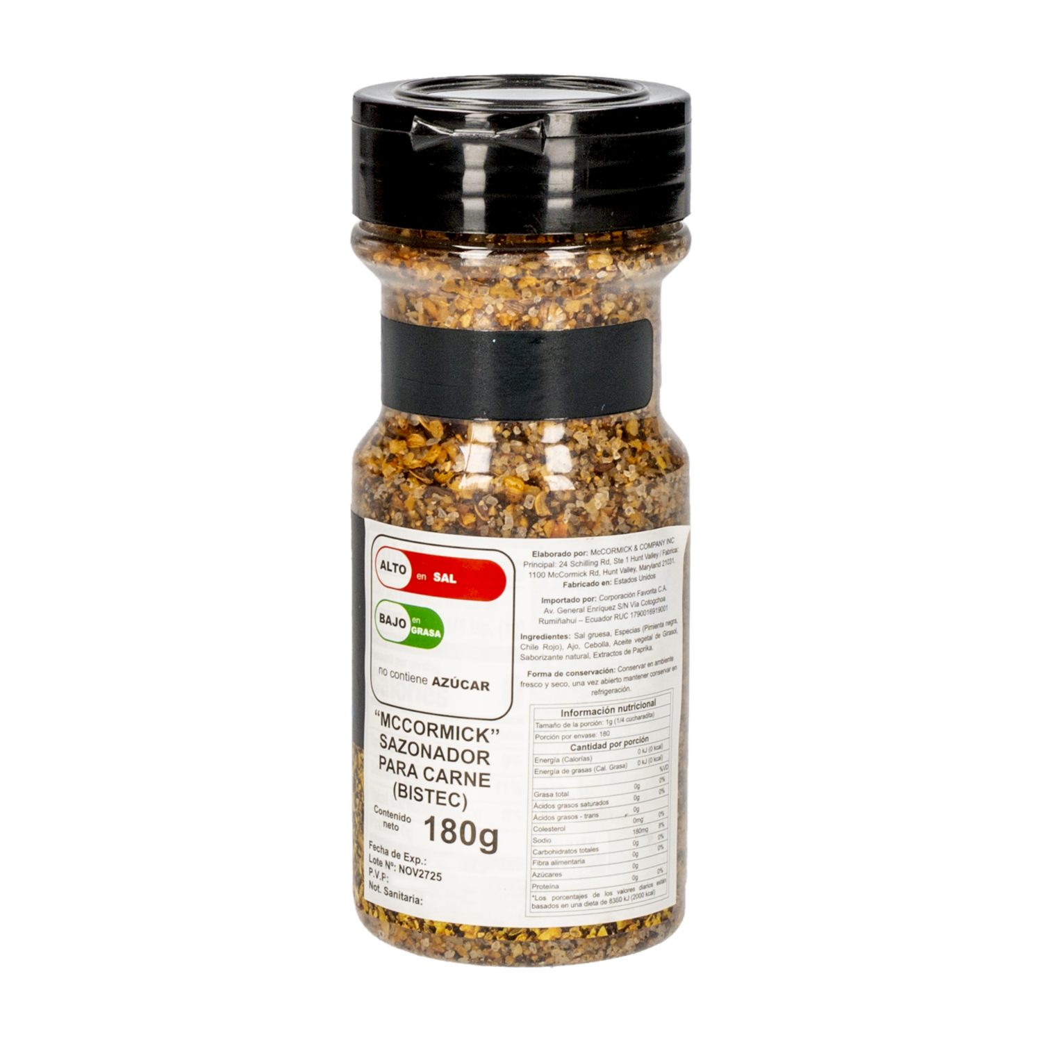 Sazonador Para Carne MCCORMICK 180 G