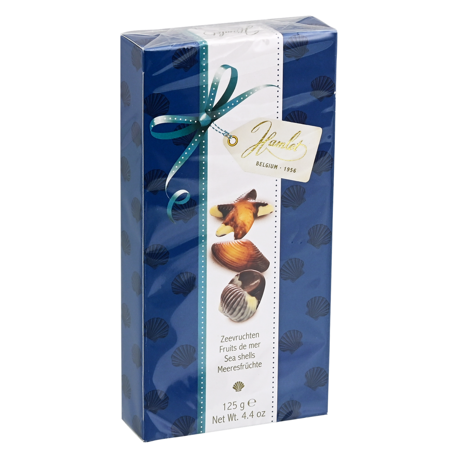 Chocolate Rellenos Con Crema De Avellanas Sea Shells HAMLET 125 g