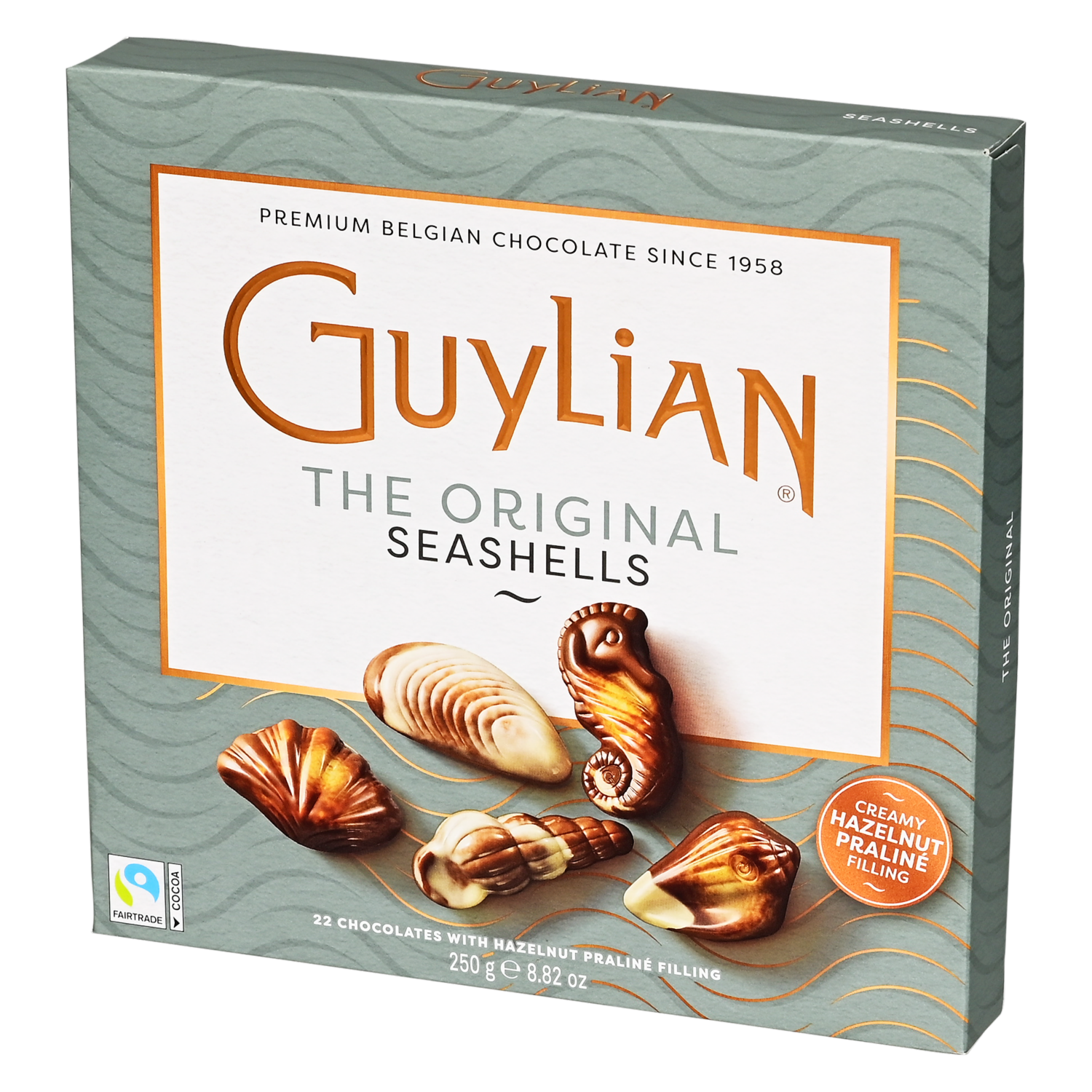 Chocolate Figuras Sea Shells GUYLIAN Caja