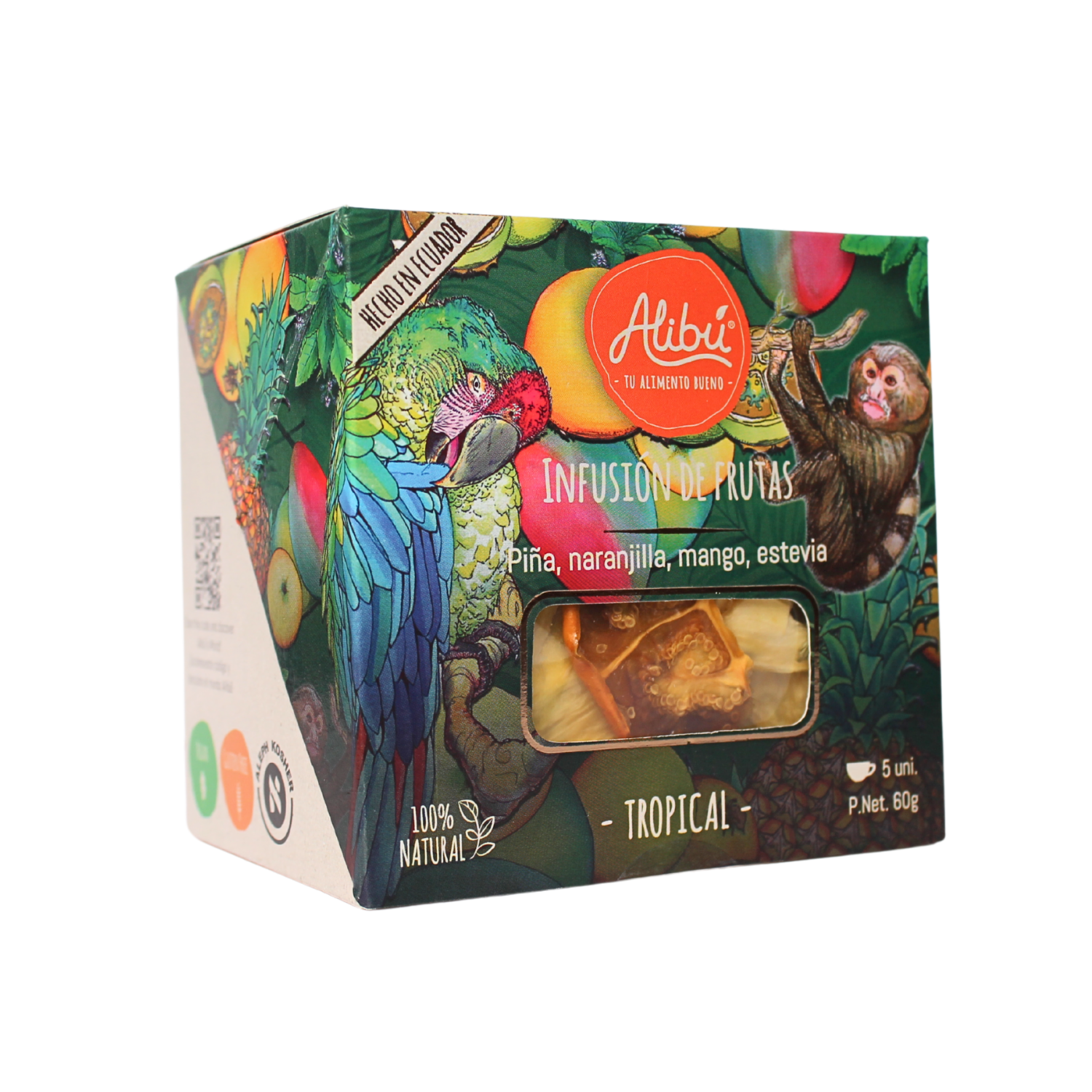 Infusión De Frutas Deshidratadas Tropical ALIBU 60 G