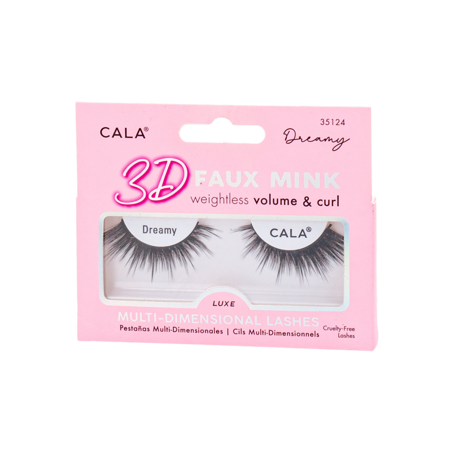 Pestañas Postizas 3D Faux Mink Lashes – Dreamy CALA Unidad