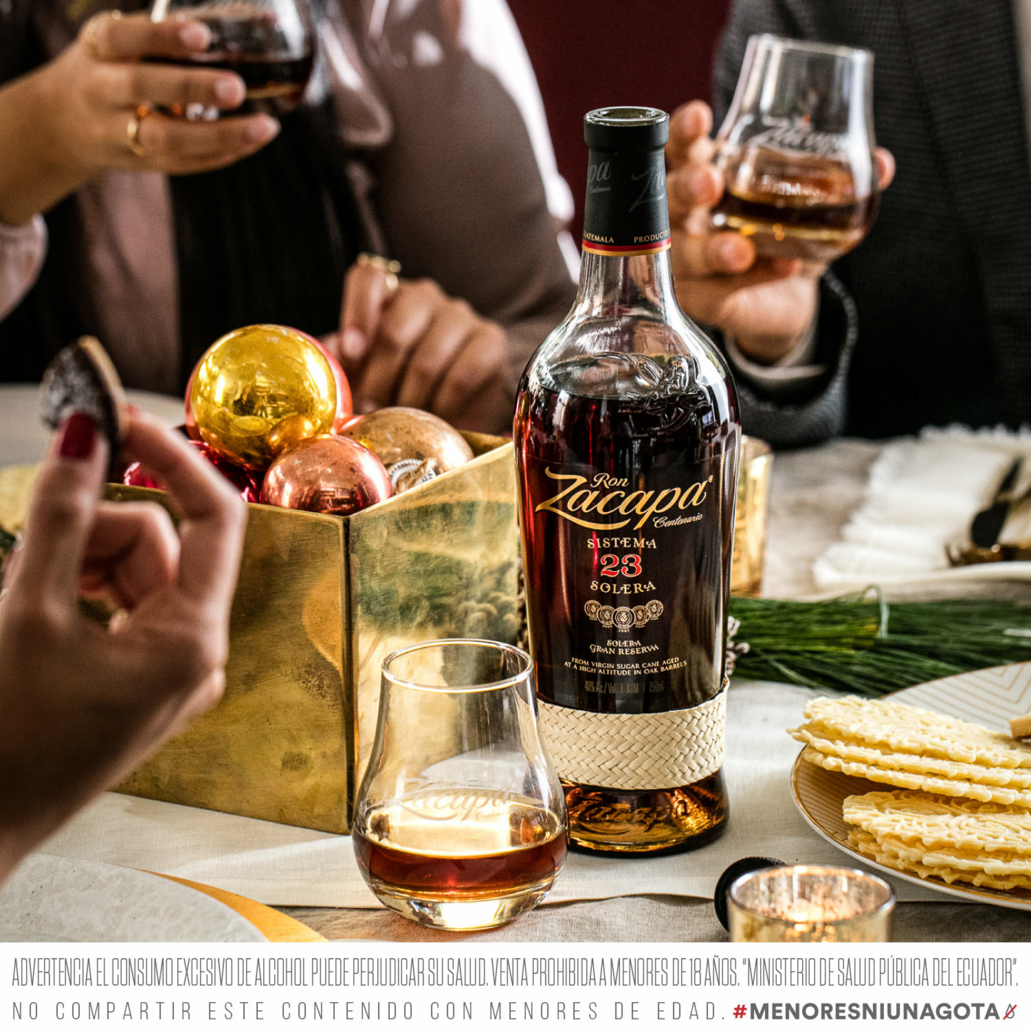 Ron Añejo 23 Años ZACAPÁ 750 Ml