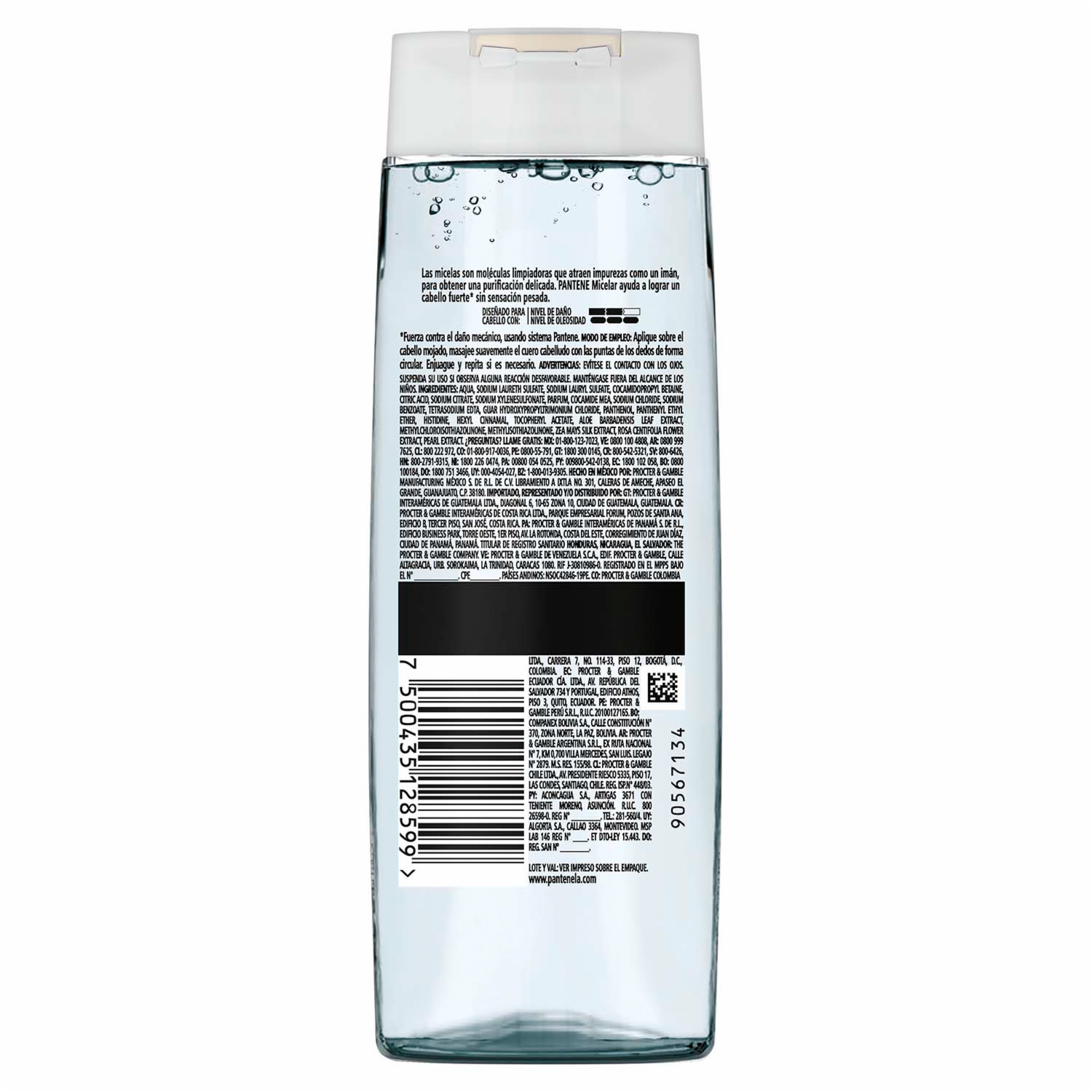Shampoo De Cabello Micellar PANTENE 200 Ml