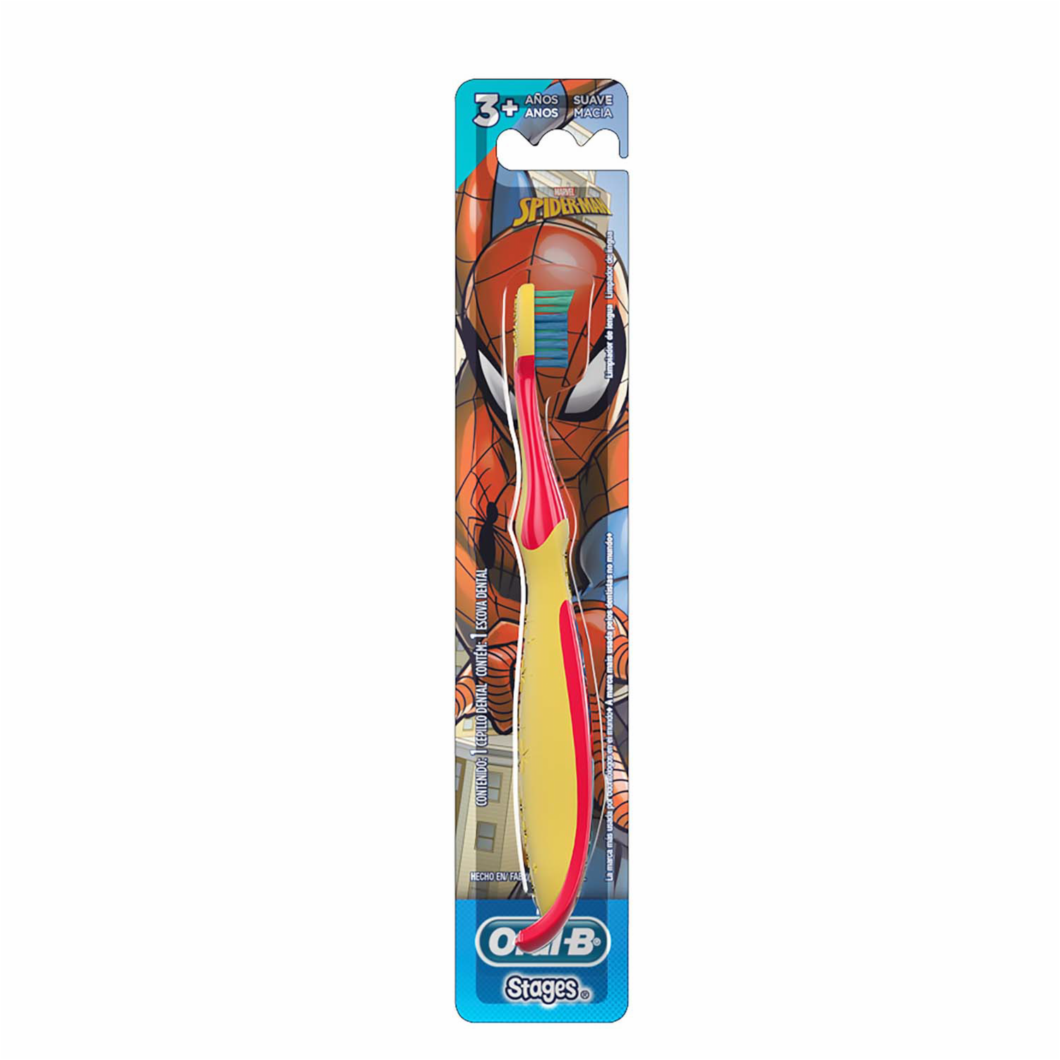 Cepillo Dental Infantil Spiderman Stage ORAL-B Unidad