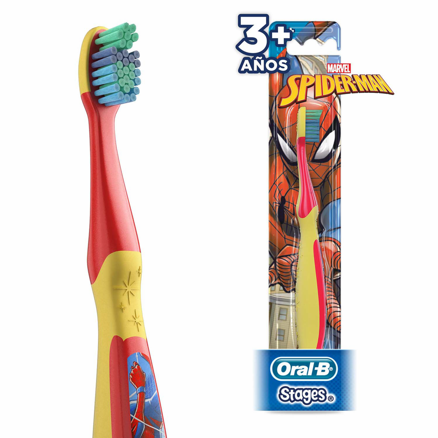 Cepillo Dental Infantil Spiderman Stage ORAL-B Unidad