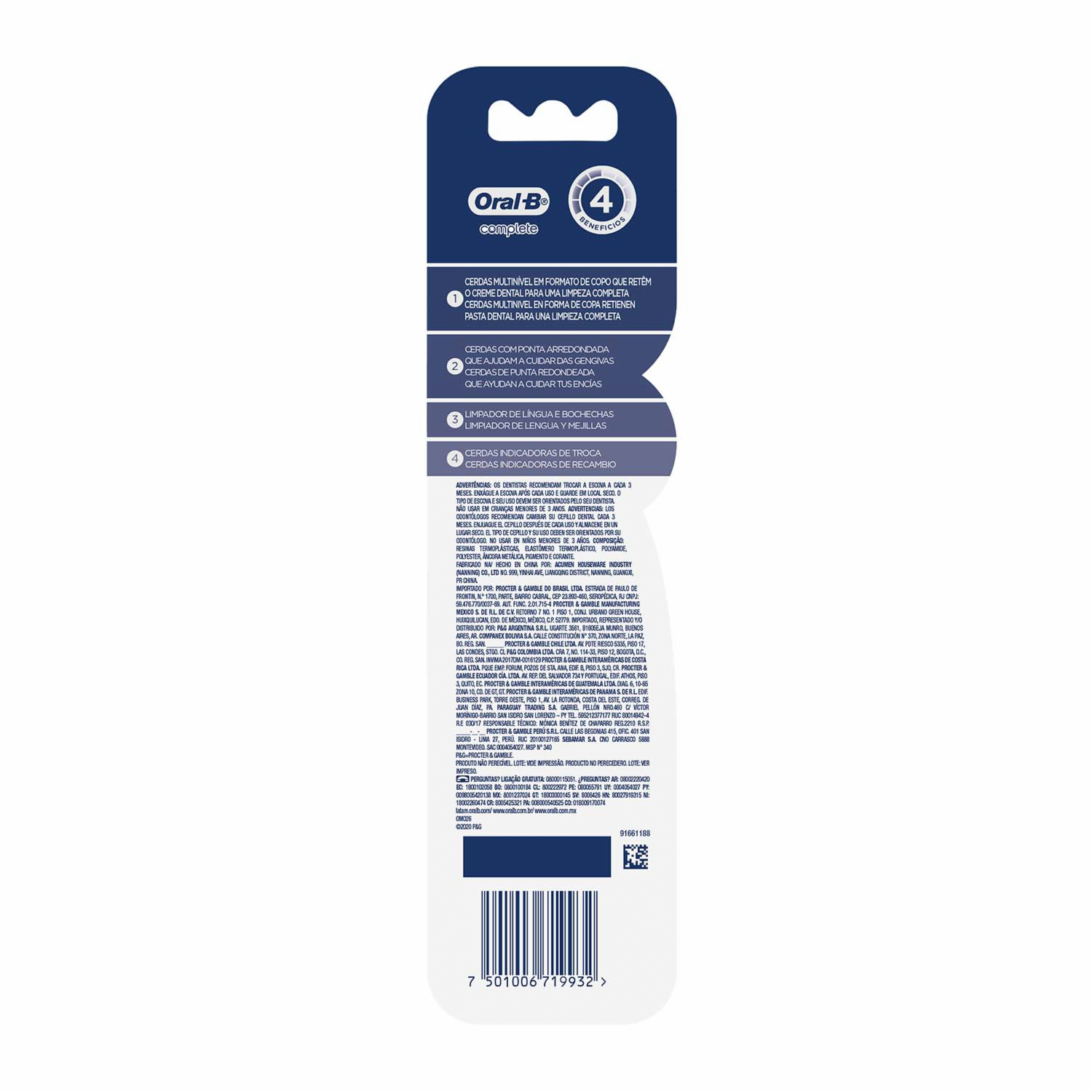 Cepillo Dental Limpieza Profunda ORAL-B X2 Uds