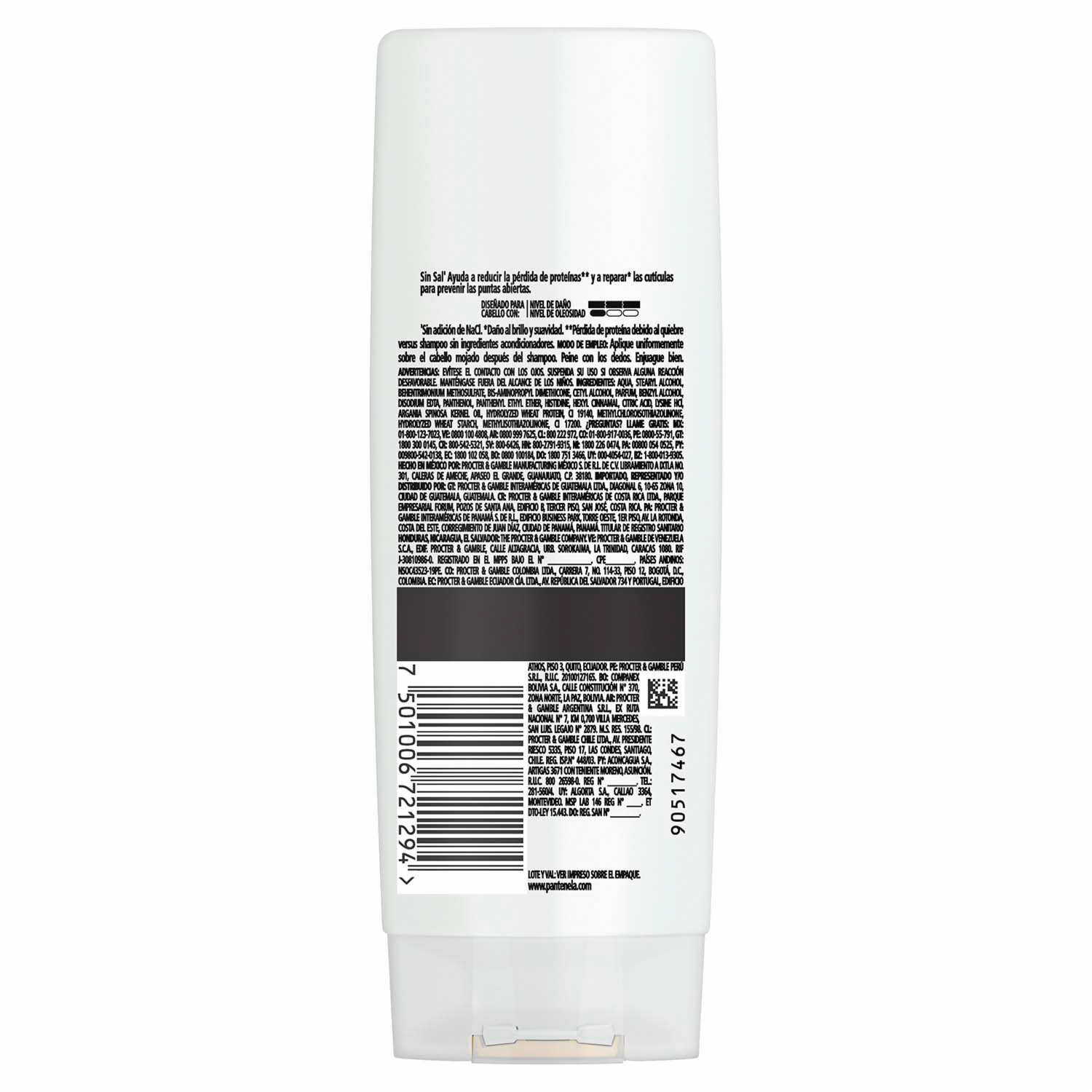 Acondicionador De Cabello Restauración Profunda PANTENE 200 Ml