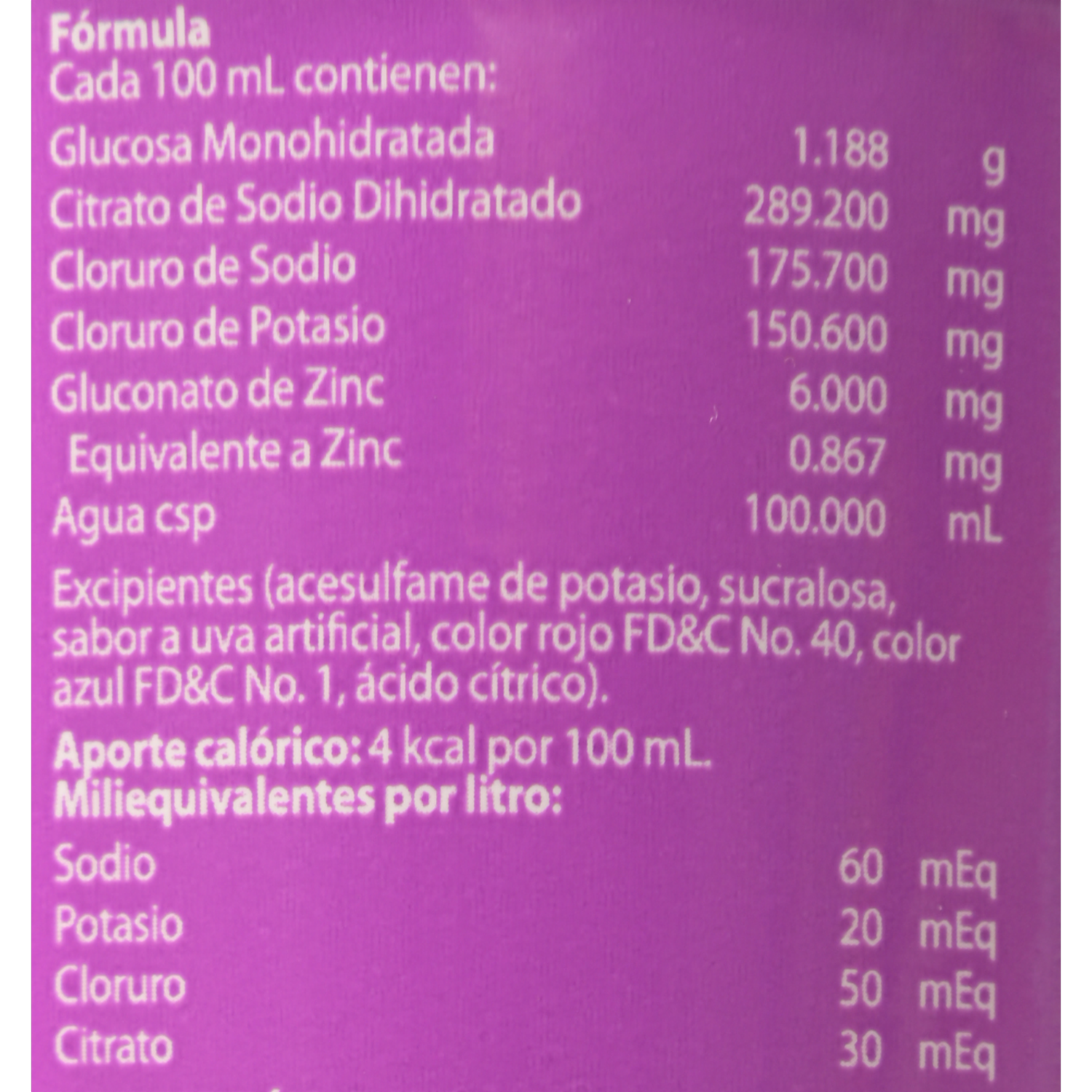 Suero Oral Sabor A Uva PEDIALYTE 500 Ml