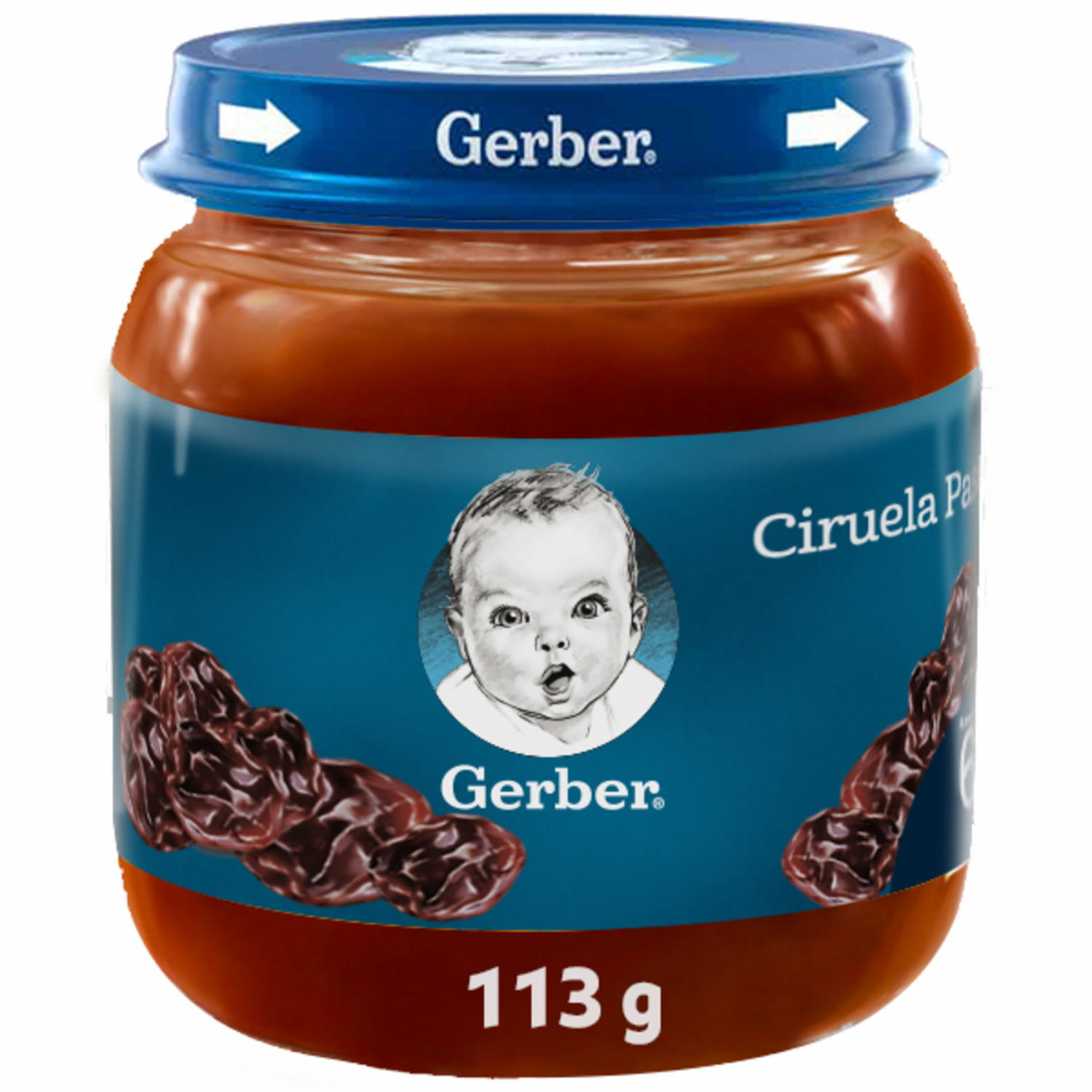 Compota De Ciruela Pasa GERBER 113 G