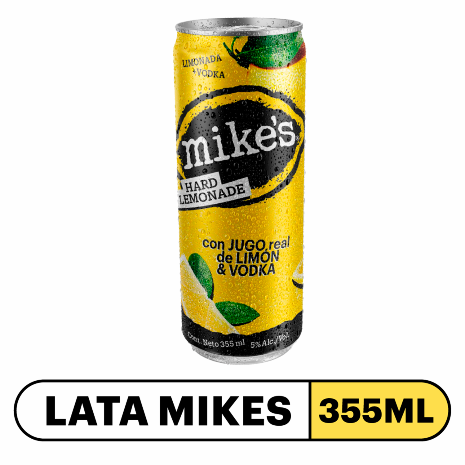 Coctel De Limón Y Vodka MIKE’S 355 Ml