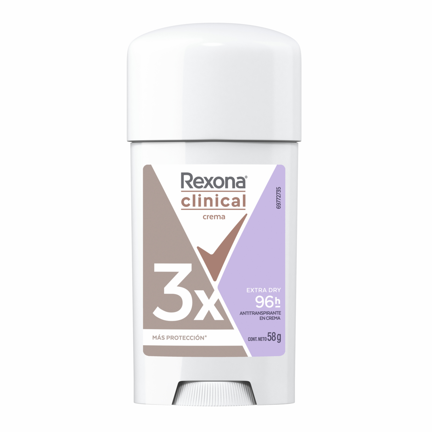 Desodorante En Crema Antitranspirante Extra Dry REXONA 58 G