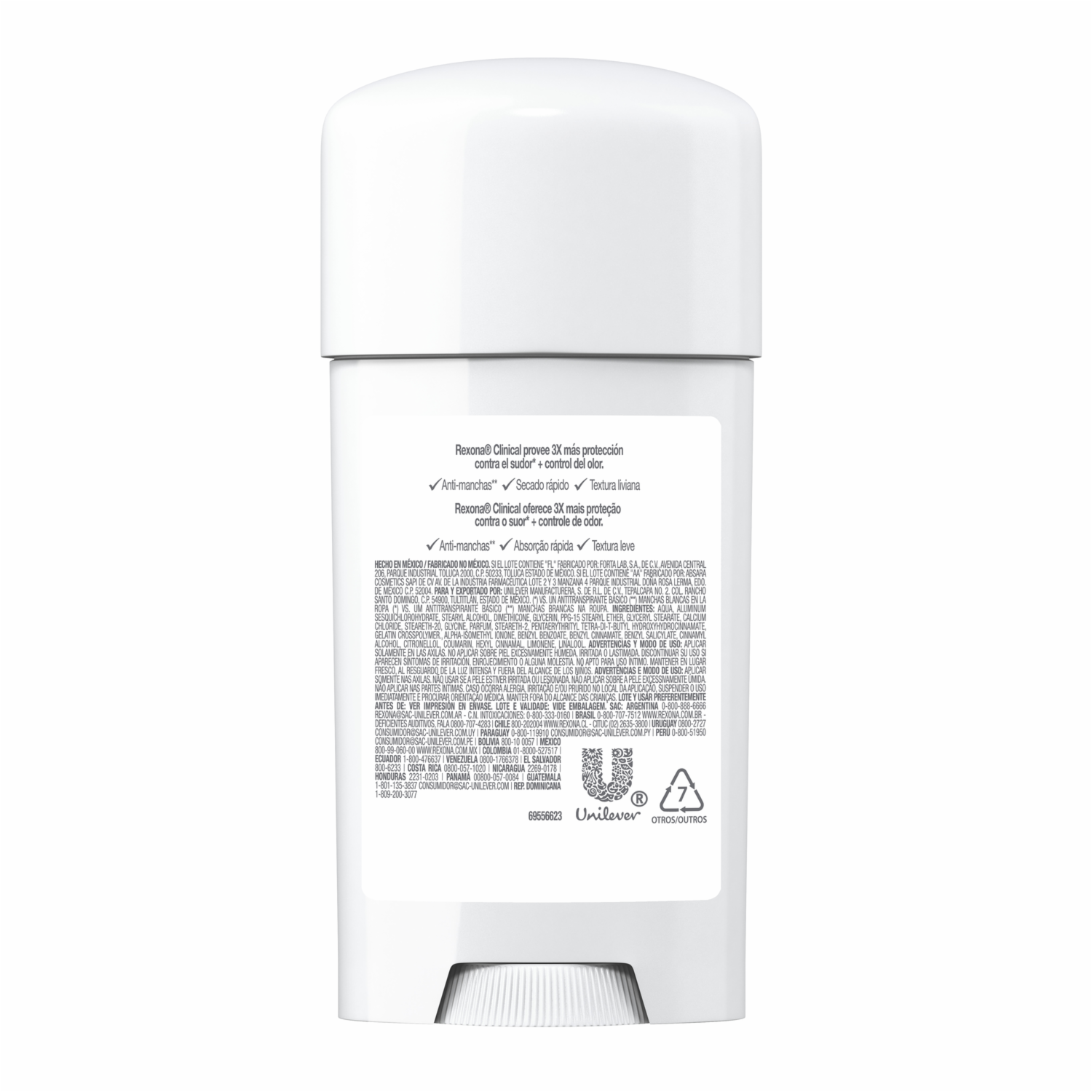 Desodorante En Crema Antitranspirante Extra Dry REXONA 58 G