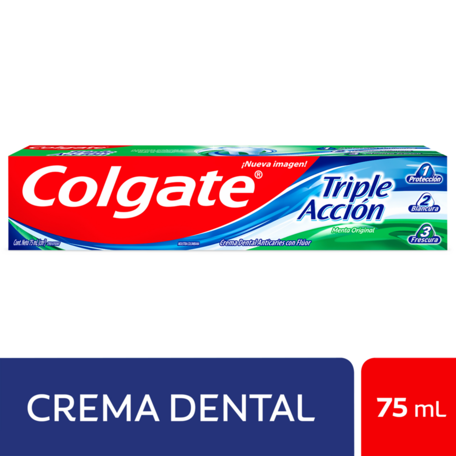 Pasta Dental Triple Acción COLGATE 75 Ml