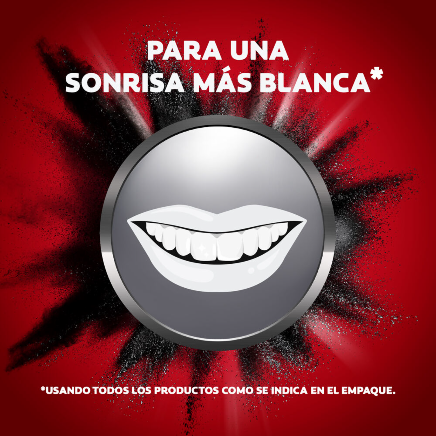 Kit Higiene Bucal Luminous White Carbón Crema Dental 75 Ml + Enjuague Bucal 500 Ml COLGATE 500Ml+75Ml
