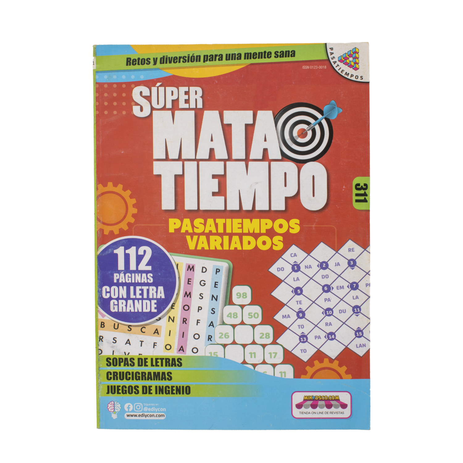 Libro Super Matatiempo EDITORES NACIONALES 112 Páginas