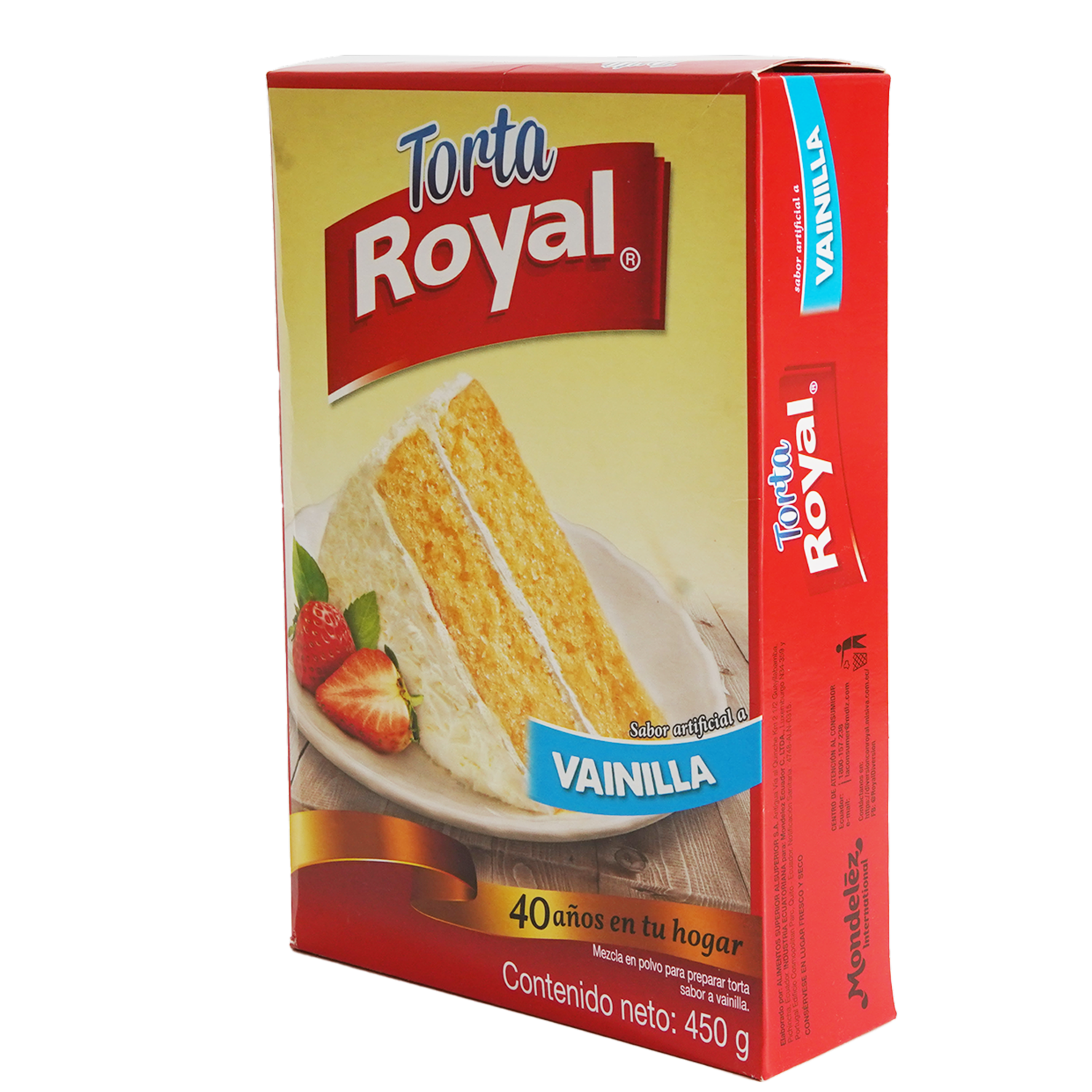 Torta De Vainilla Mezcla Para Preparar ROYAL 450 G