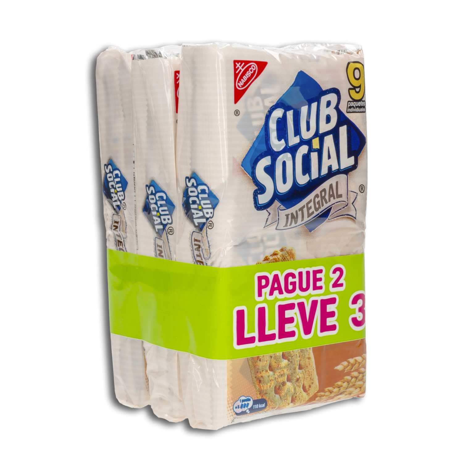 Galletas Integrales De Sal CLUB SOCIAL 648 G