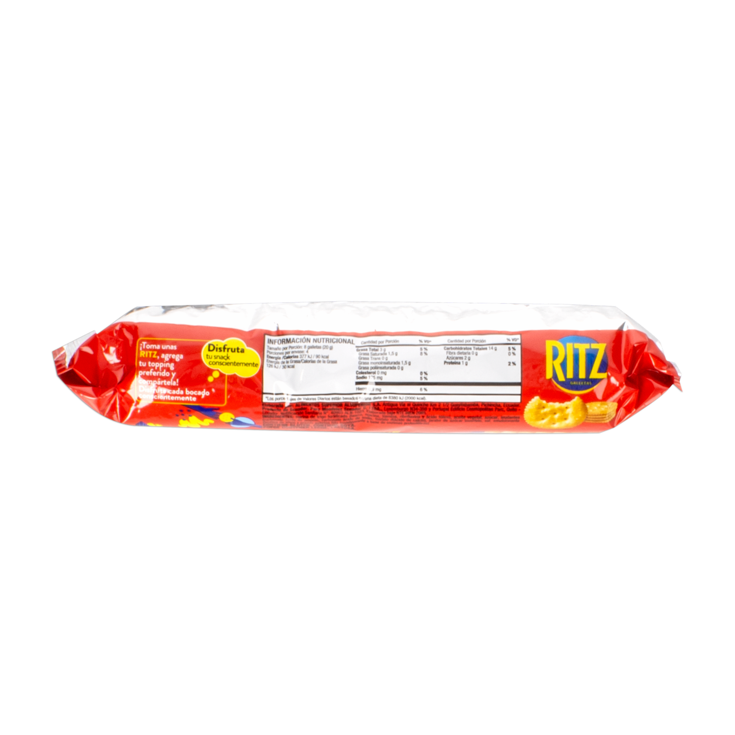 Galletas De Sal Sabor Original Extra Contenido RITZ 80 G