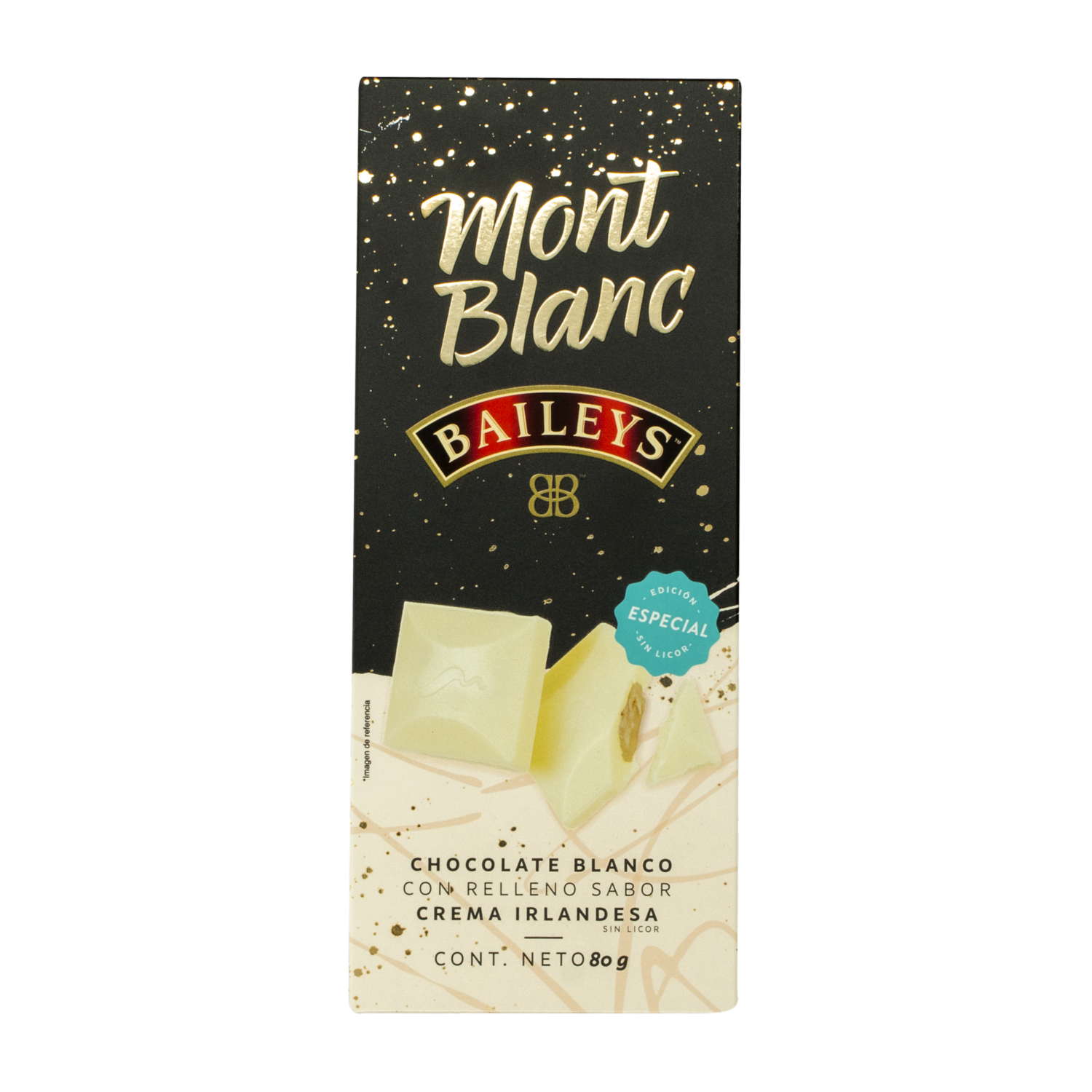 Chocolate Blanco Con Sabor A Crema Irlandesa MONTBLANC 40 G