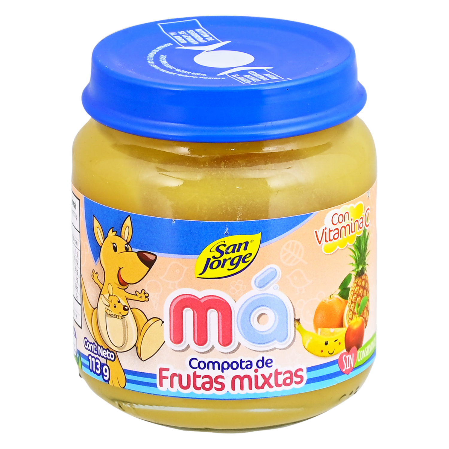 Compota De Frutas Mixtas SAN JORGE 113 G
