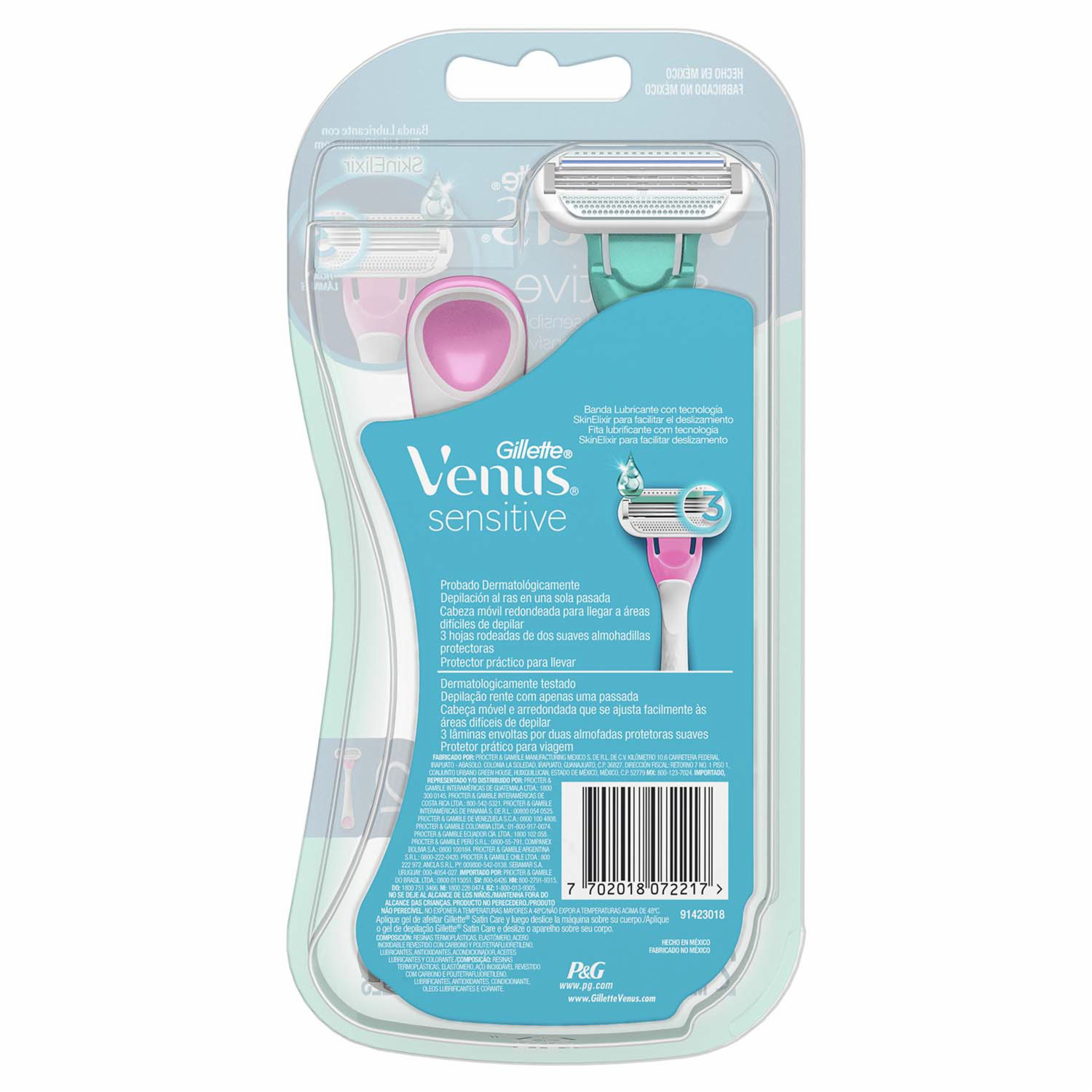 Razuradora Desechable Venus Sensitive VENUS X2 Uds