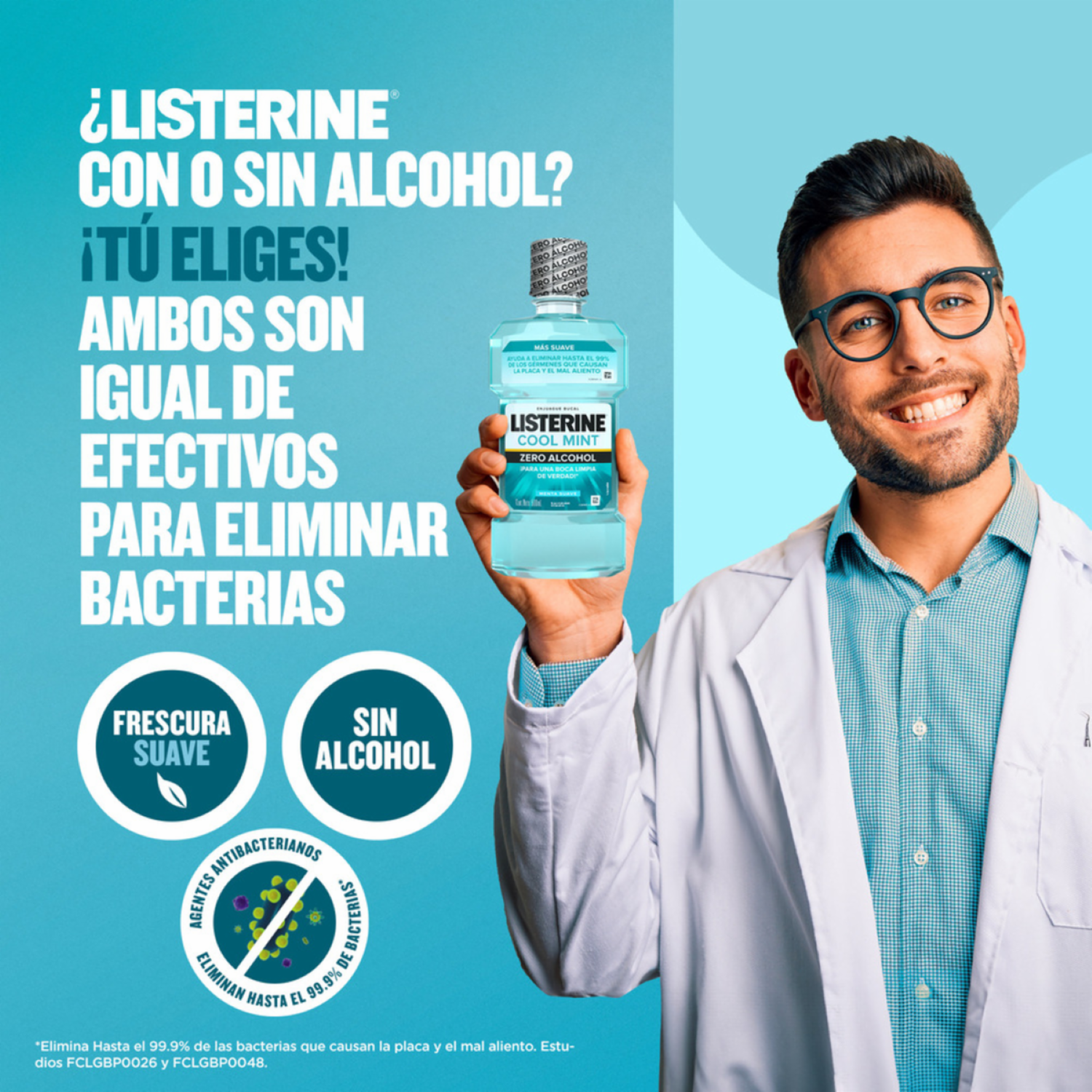 Enjuague  Bucal Cool Mint Zero LISTERINE 180 Ml