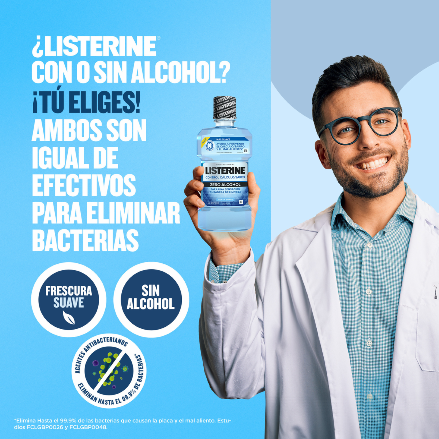 Enjuague  Bucal Control Cálculo LISTERINE 180 Ml