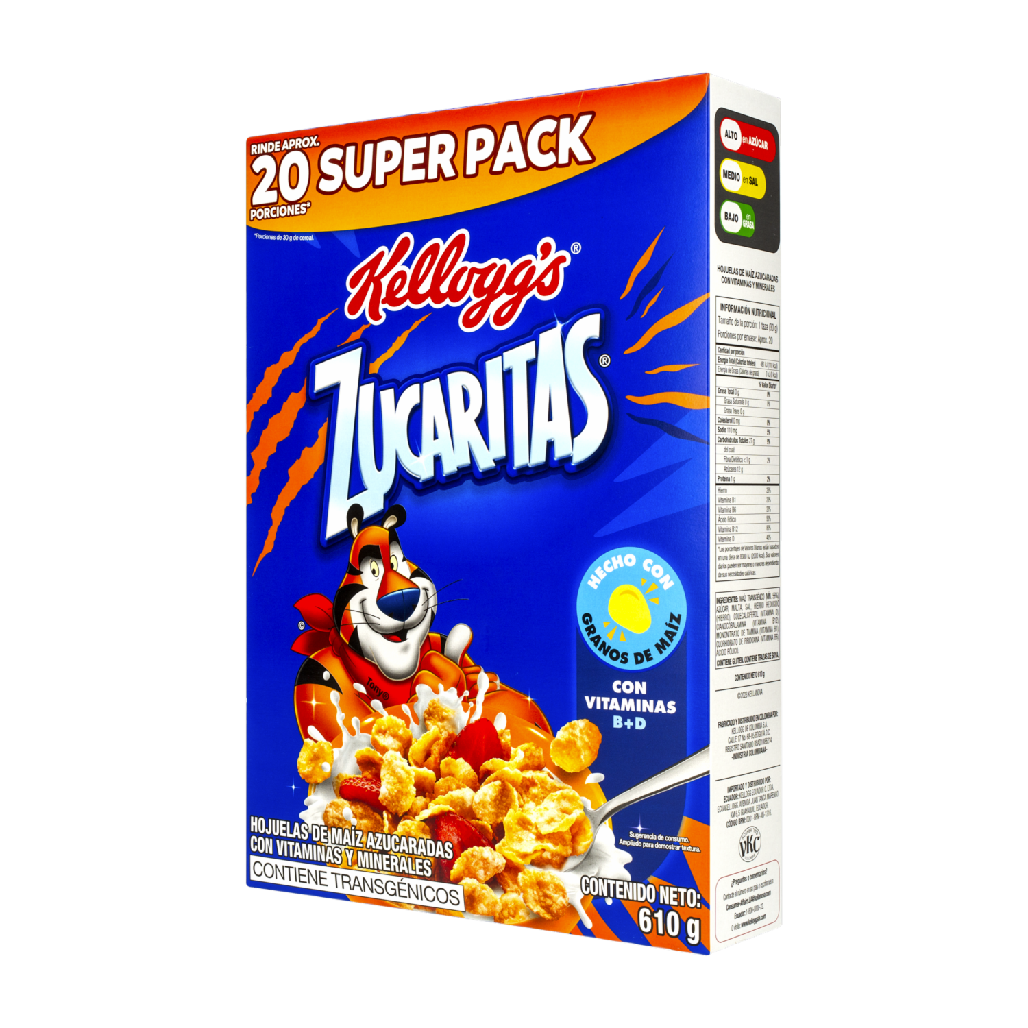 Cereal Azucarado ZUCARITAS 610 G