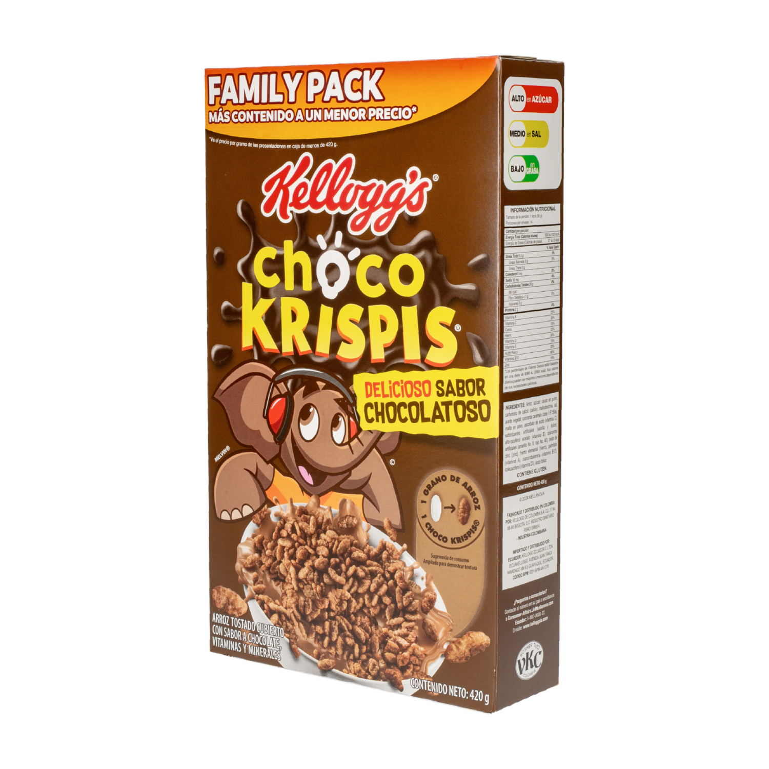 Cereal Chocolatoso CHOCO KRISPIS 420 G