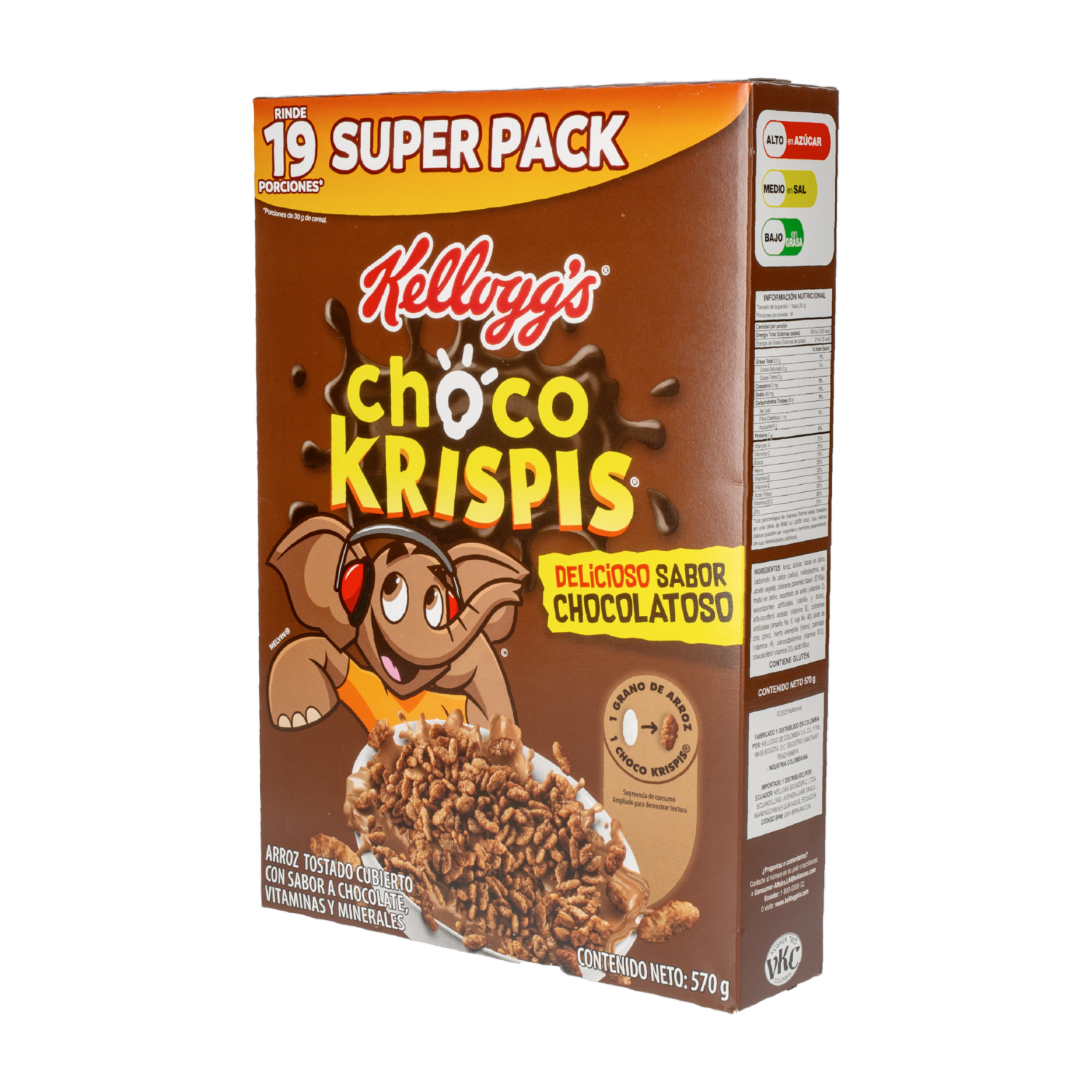 Cereal Chocolatoso CHOCO KRISPIS 570 G