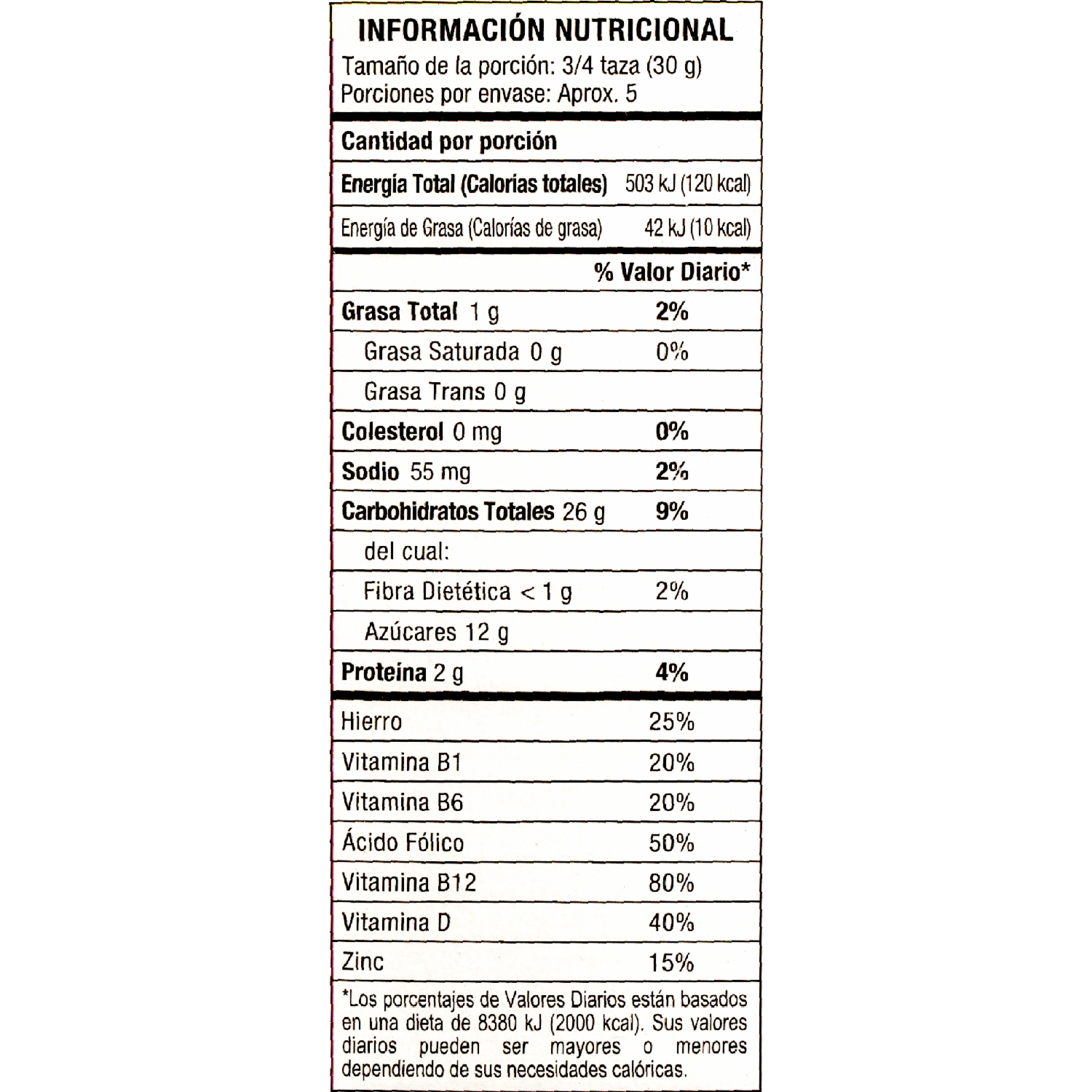 Cereal De Maíz, Trigo Y Avena Sabor A Fresa BARBIE 135 G