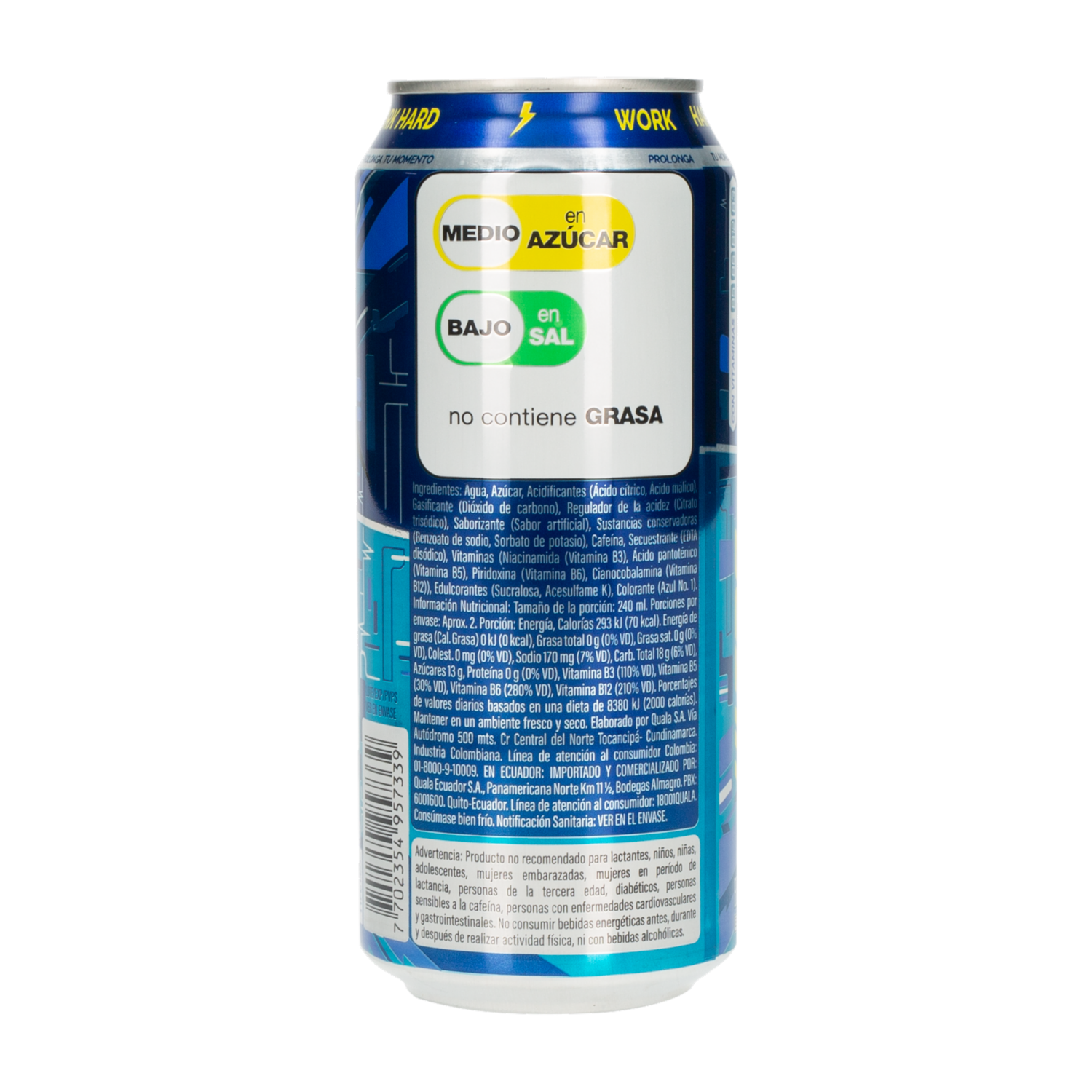 Bebida Energizante Ultra AMPER 473 Ml