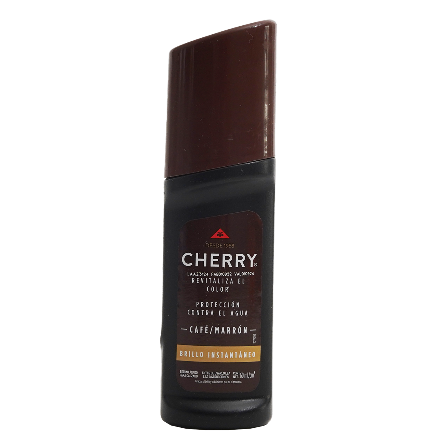 Betún Tono Café Brillo Instantáneo CHERRY 60 Ml