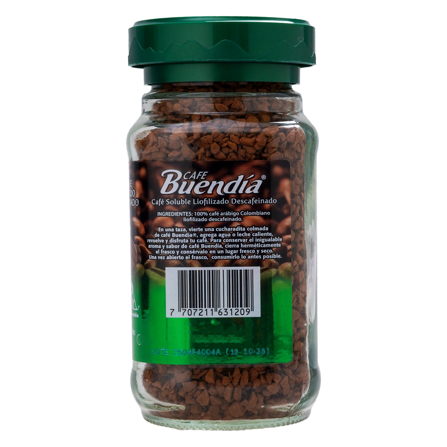 Café Instantáneo Descafeinado BUEN DÍA 85 G