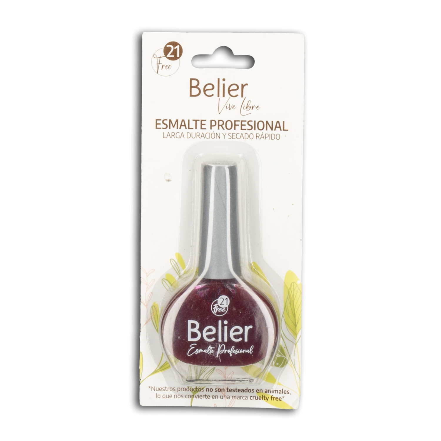 Esmalte De Uñas Rojo Carmín BELIER 13 Ml