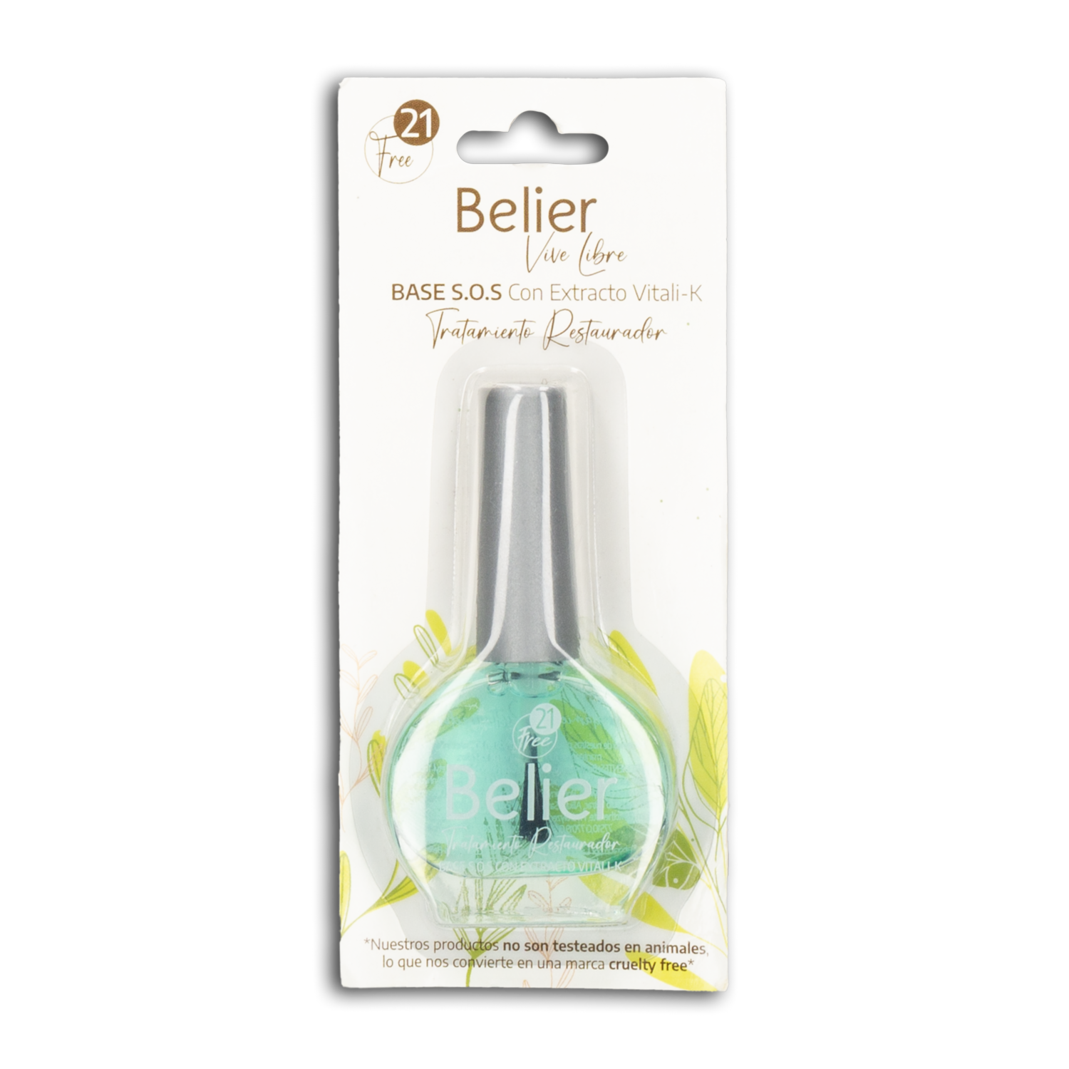 Tratamiento De Uñas Base De Apio Vitali-K Green BELIER 13 Ml