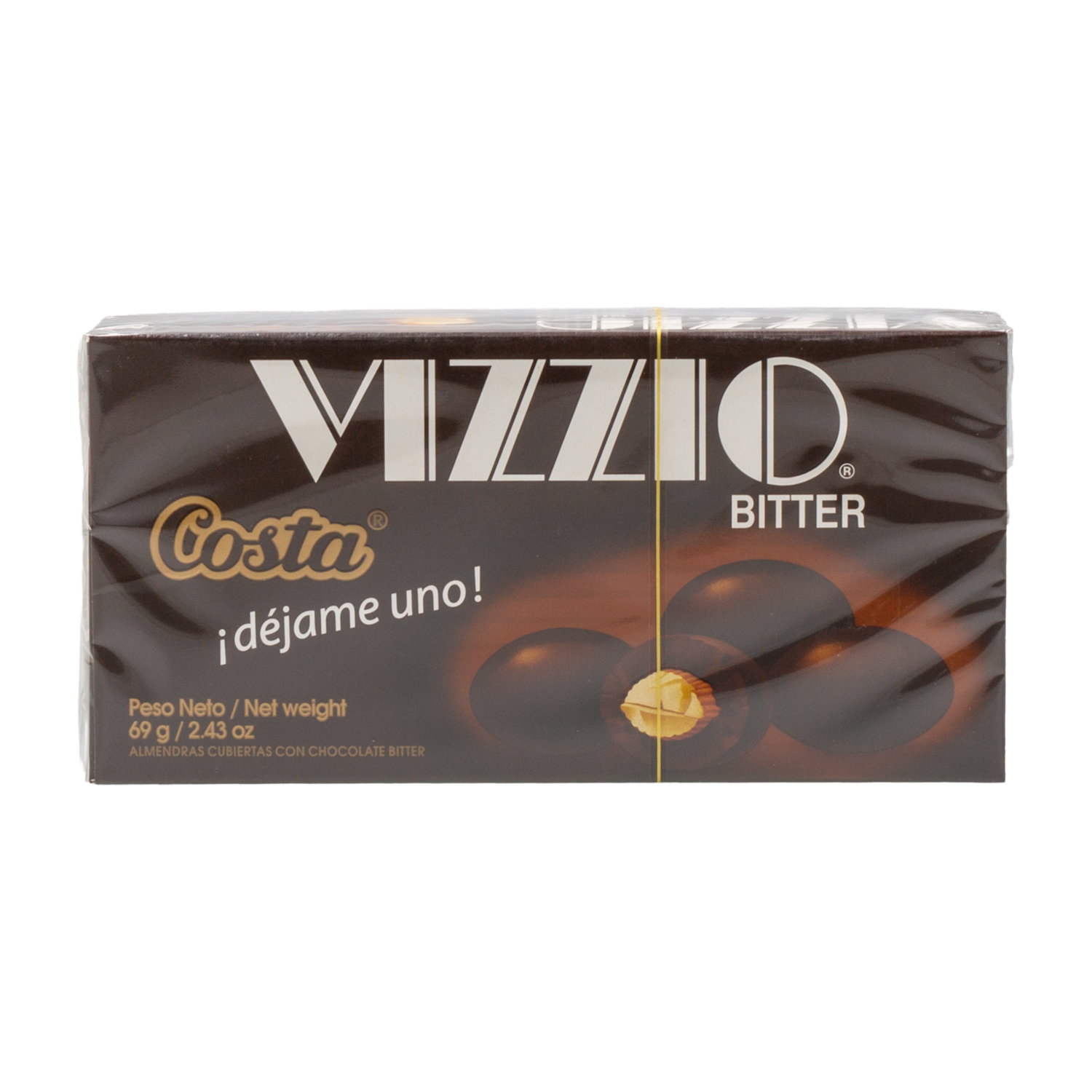 Chocolate Con Almendras VIZZIO 69 G