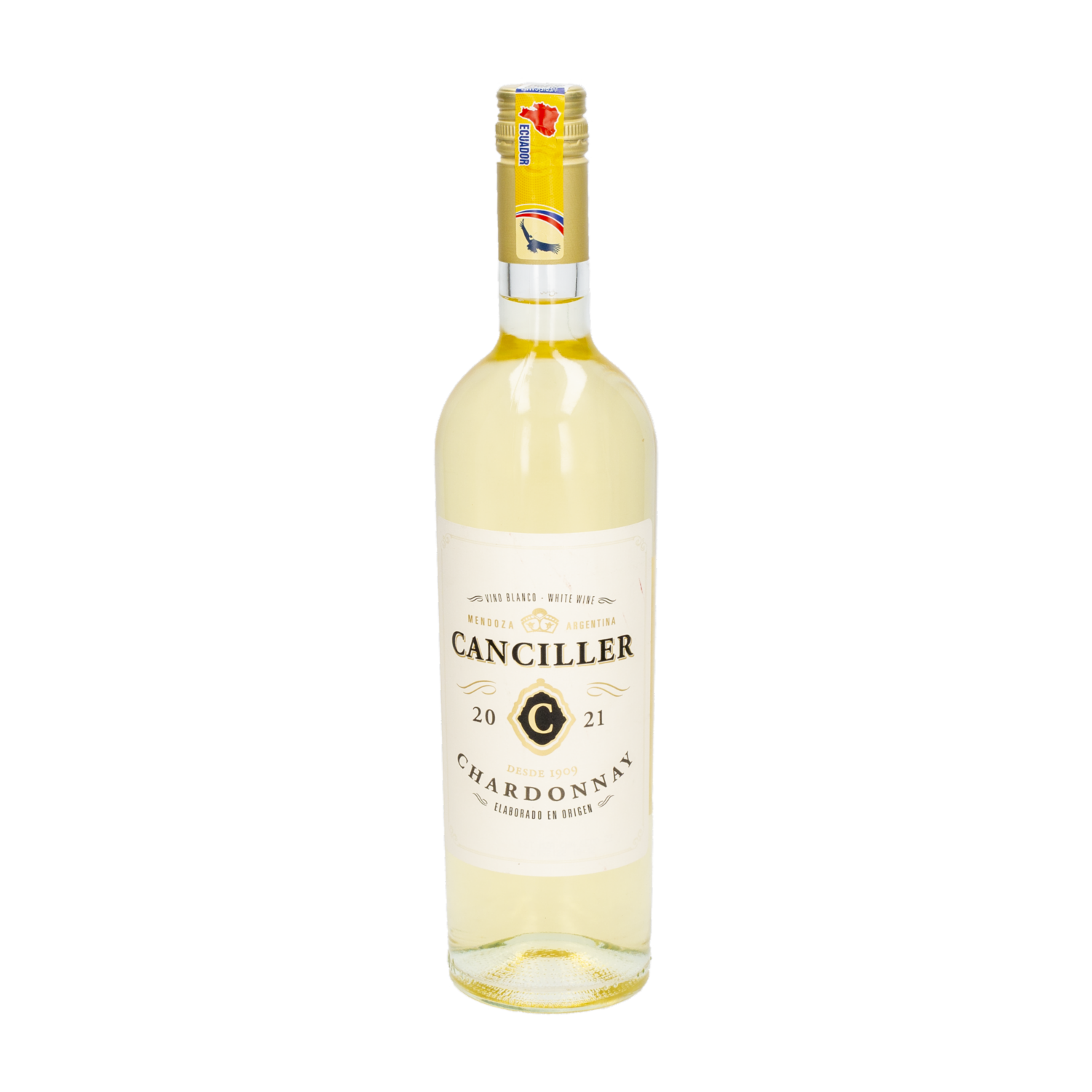 Vino Blanco Chardonnay CANCILLER 750 Ml