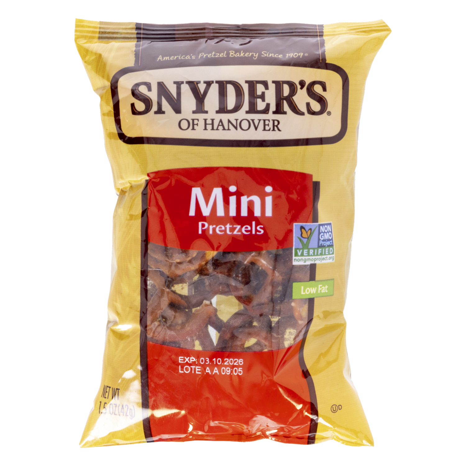Galletas Mini Pretzel SNYDER’S 42.50 G