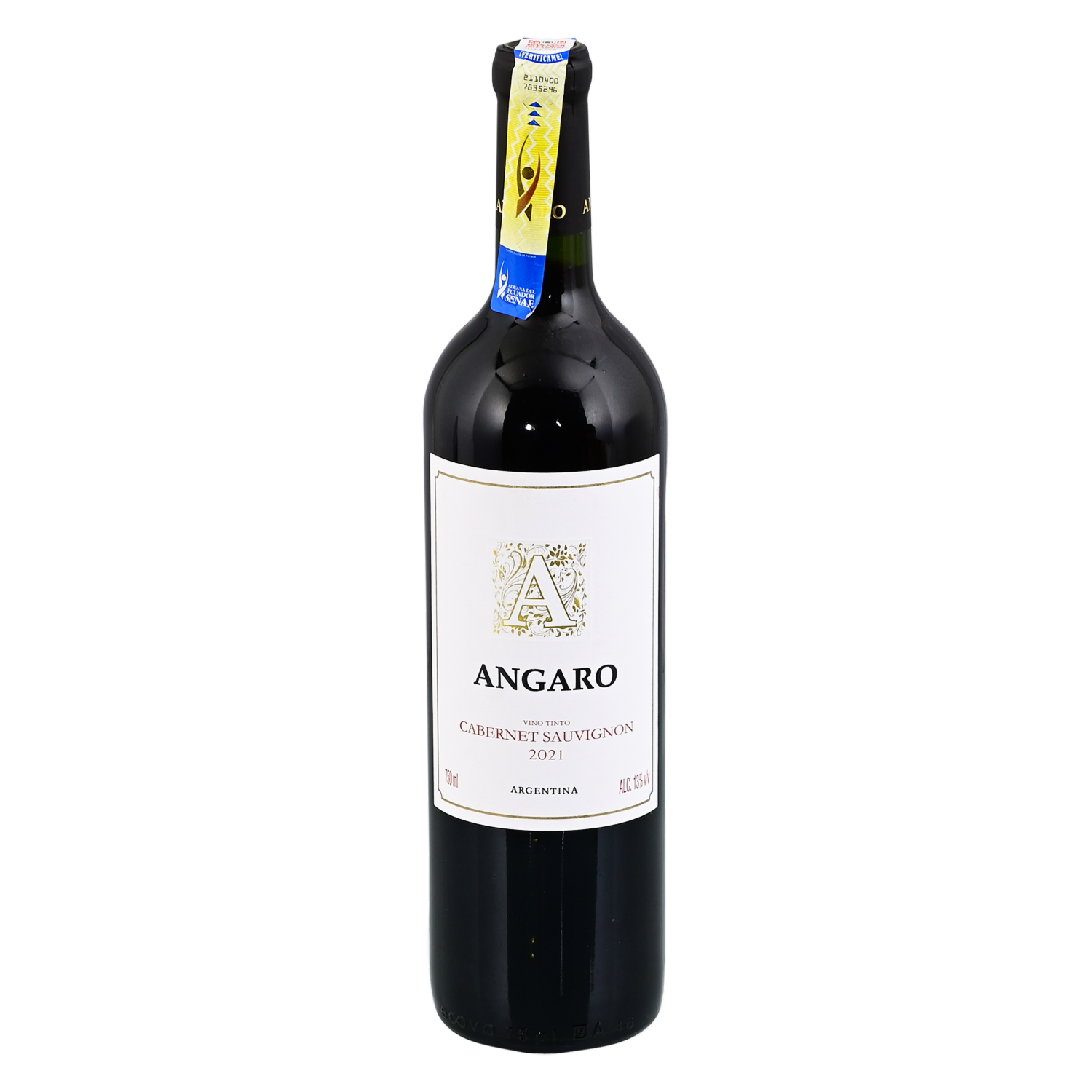 Vino Tinto Cabernet Sauvignon ANGARO 750 ml