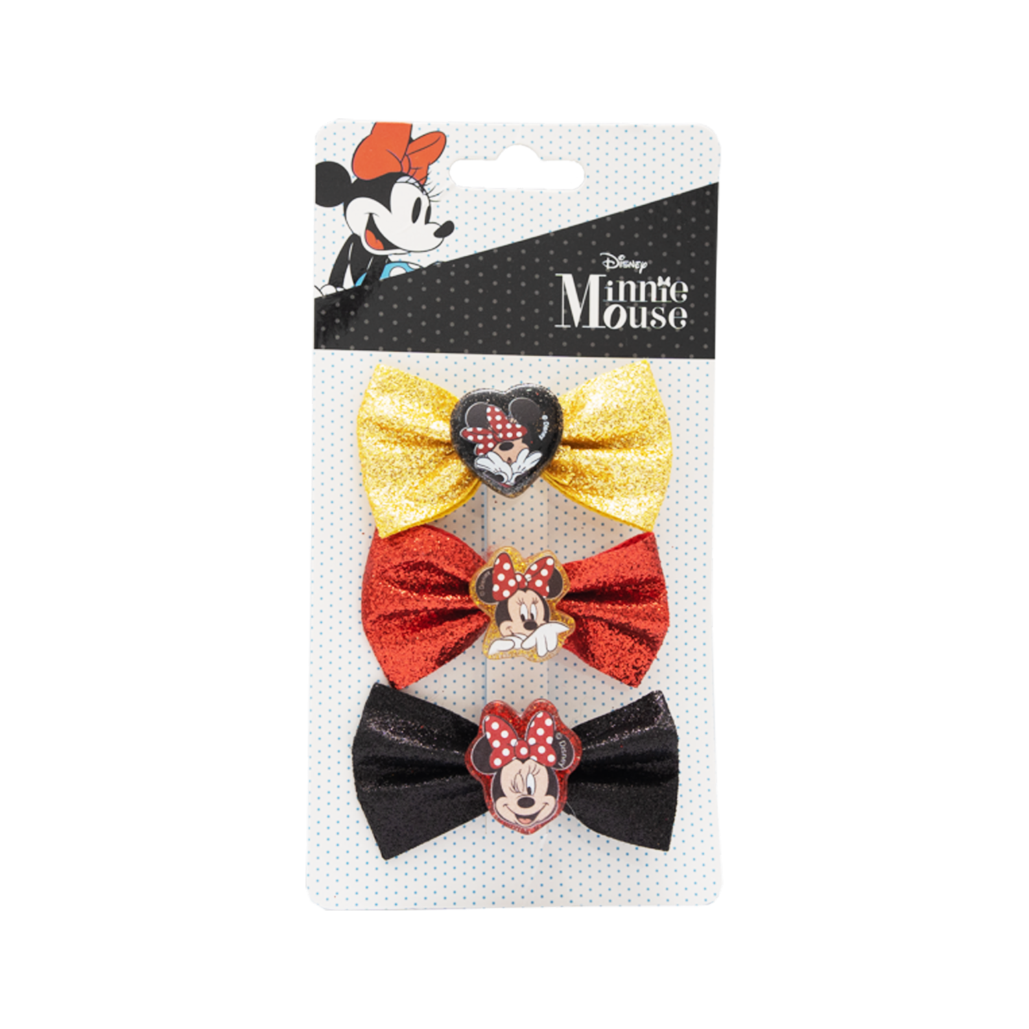 Vinchas De Cabello Diseño Lazo MINNIE 3 Uds