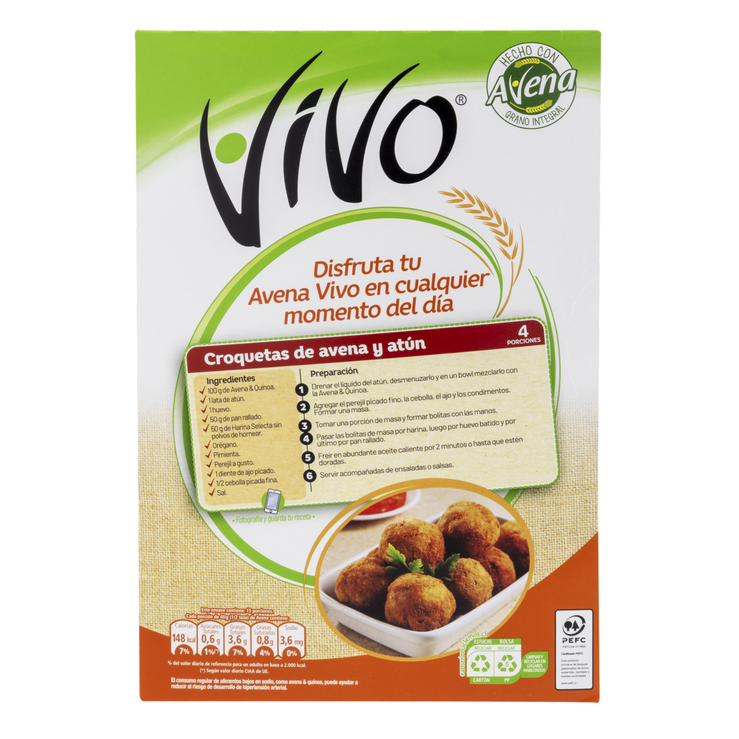Avena & Quinoa VIVO 600 G