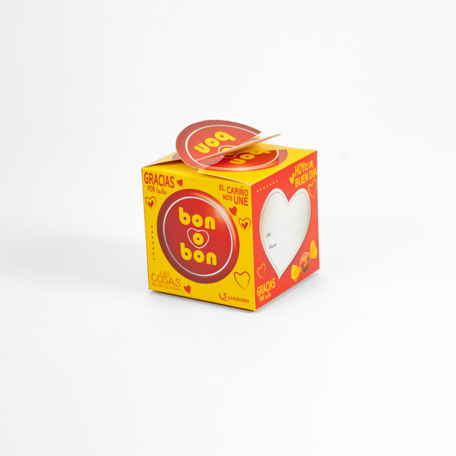 Chocolate Feliz Día BON O BON 75 G