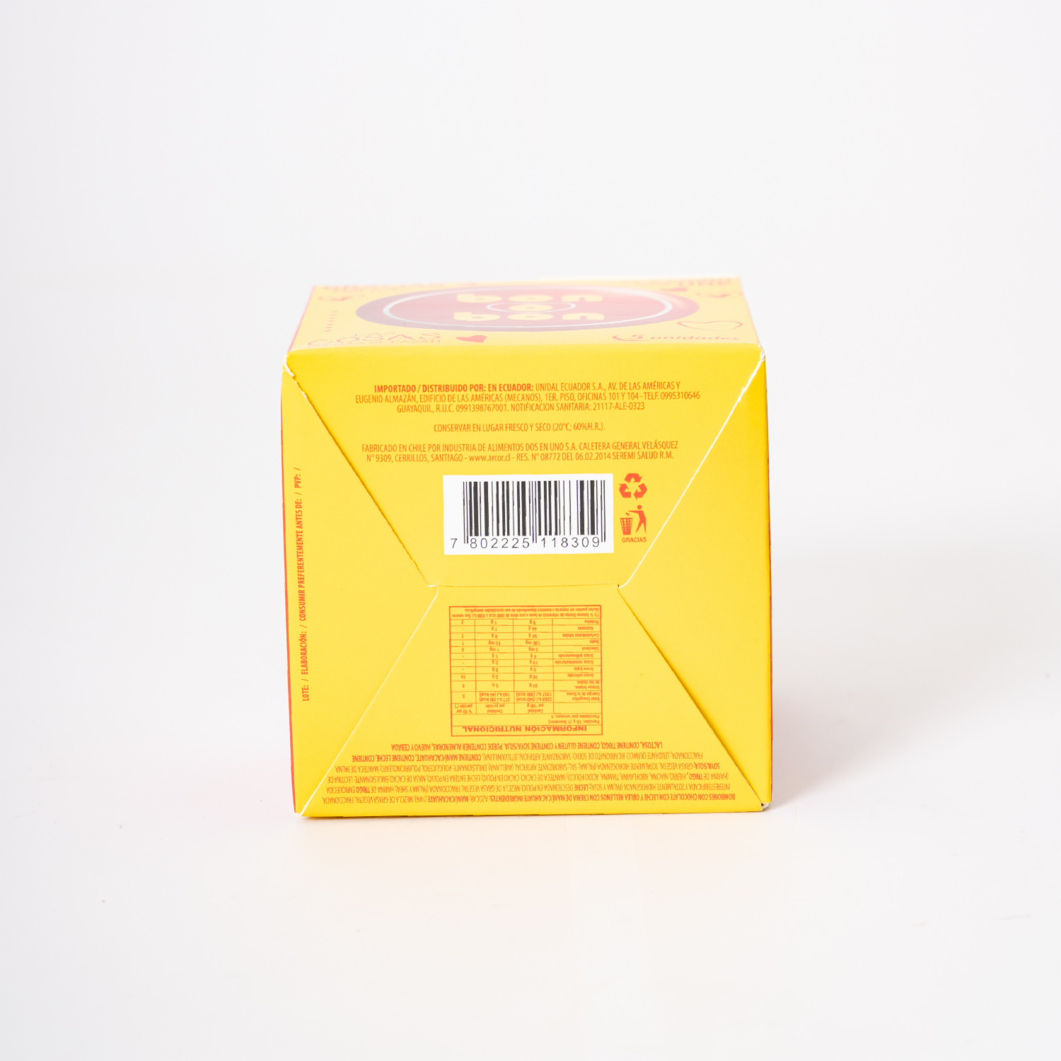 Chocolate Feliz Día BON O BON 75 G