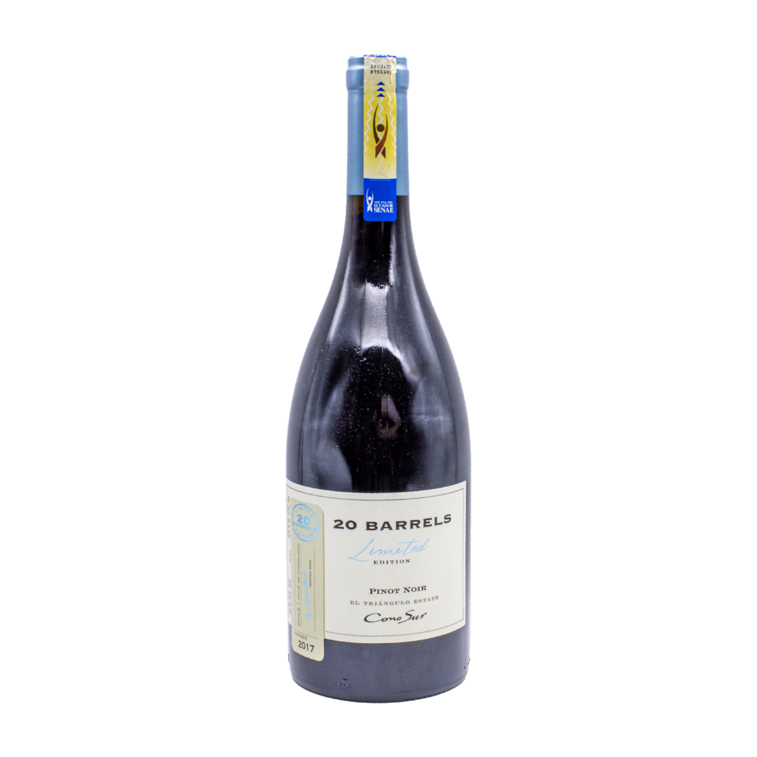 Vino Tinto Pinot Noir 20 Barrels CONO SUR 750 Ml
